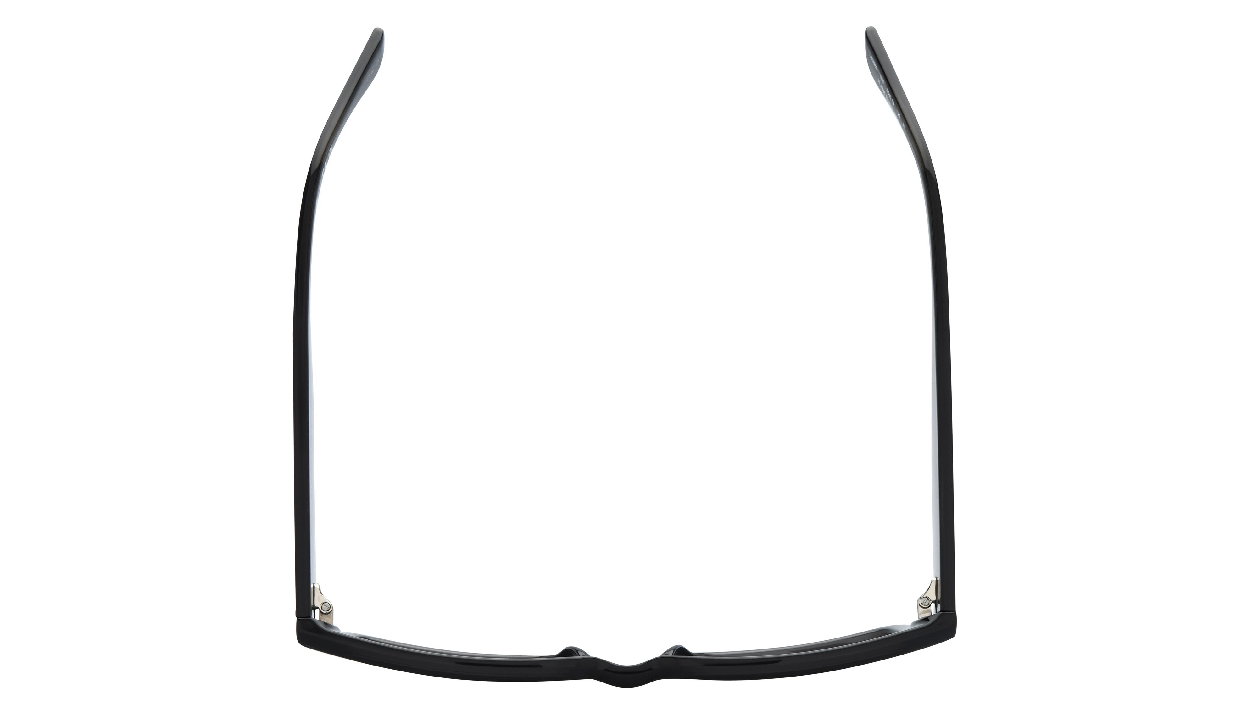 Lunettes de soleil Lacoste Mixte Noir Rectangle L6082S Dessus