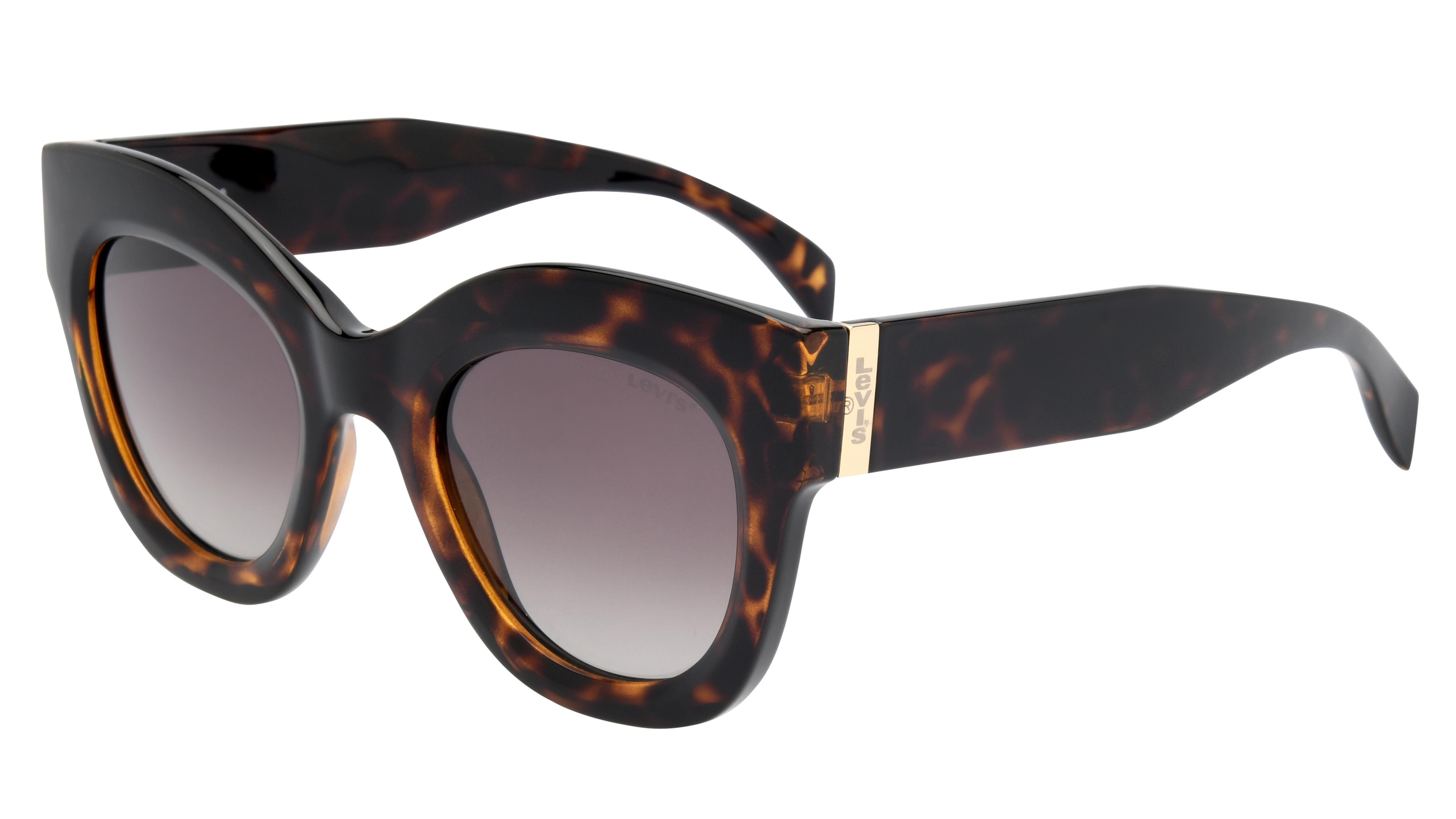 Lunettes de soleil Levi's Femme Écaille Papillon Lv1067/S Trois-Quart