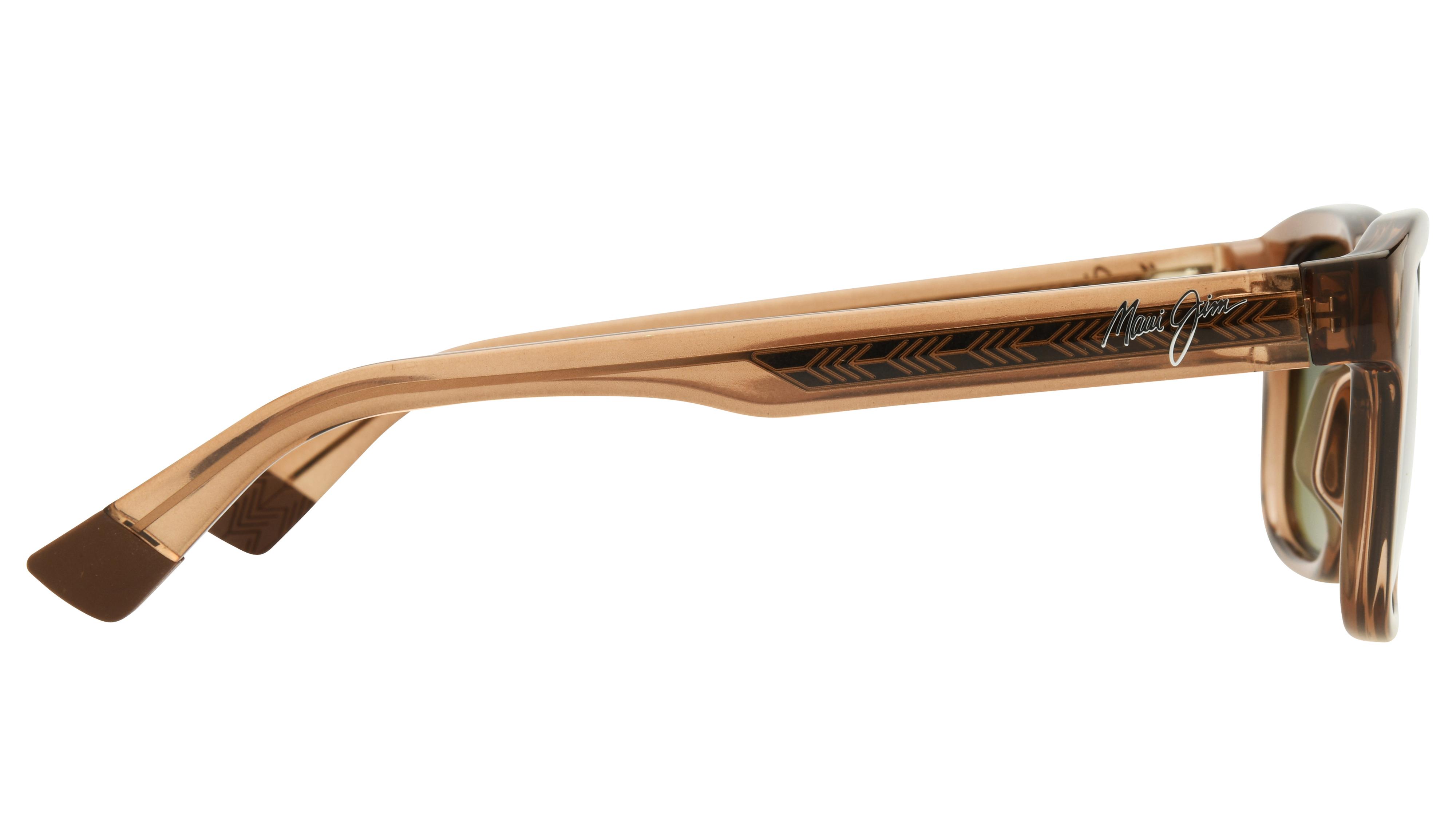 Lunettes de soleil  Mixte Marron Rectangle mj0643s Droite