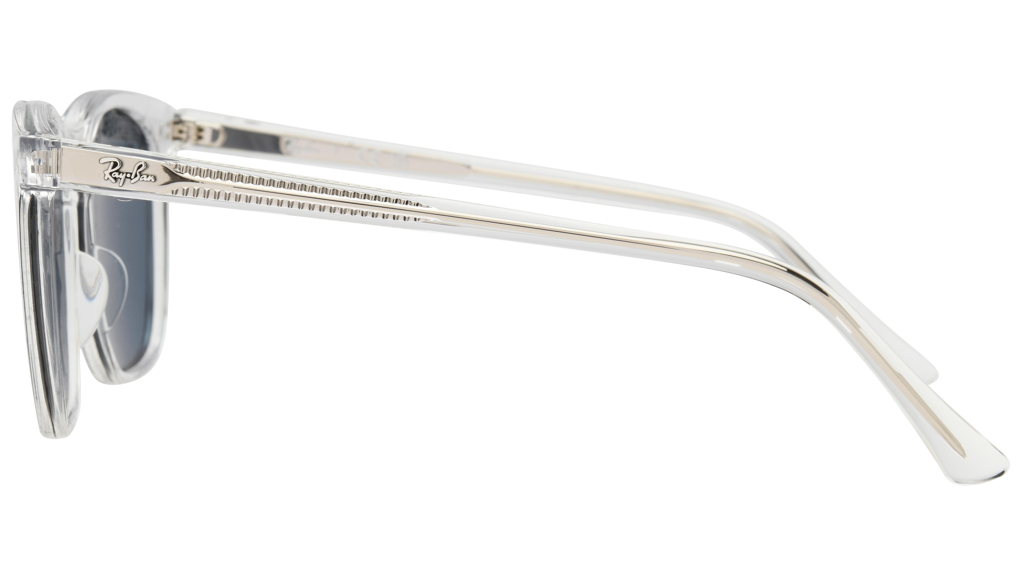 Lunettes de soleil Ray-Ban Mixte Transparent Carré RB2210 Gauche