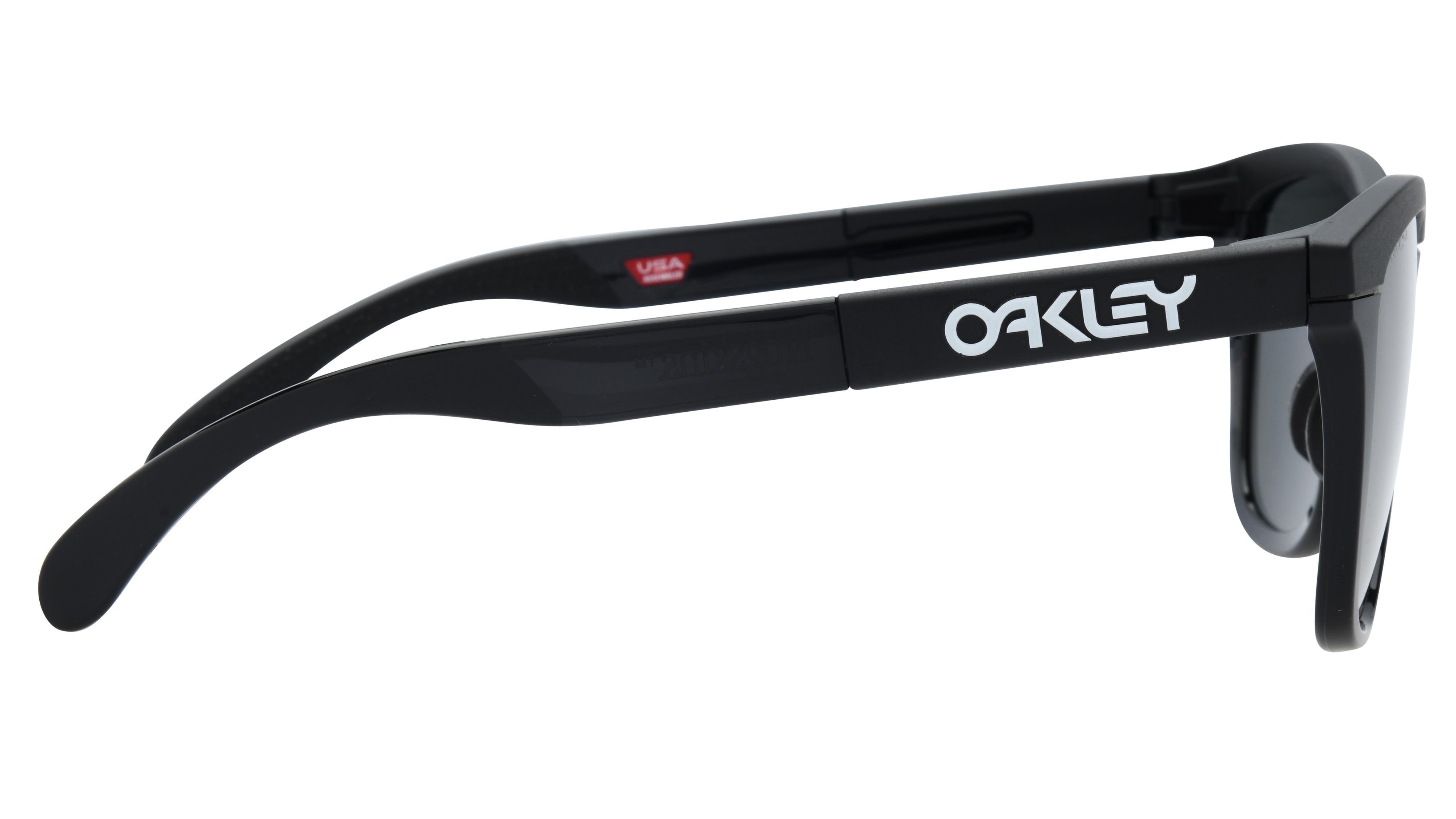 Lunettes de soleil Oakley Homme Noir Ronde Oo9284 Droite