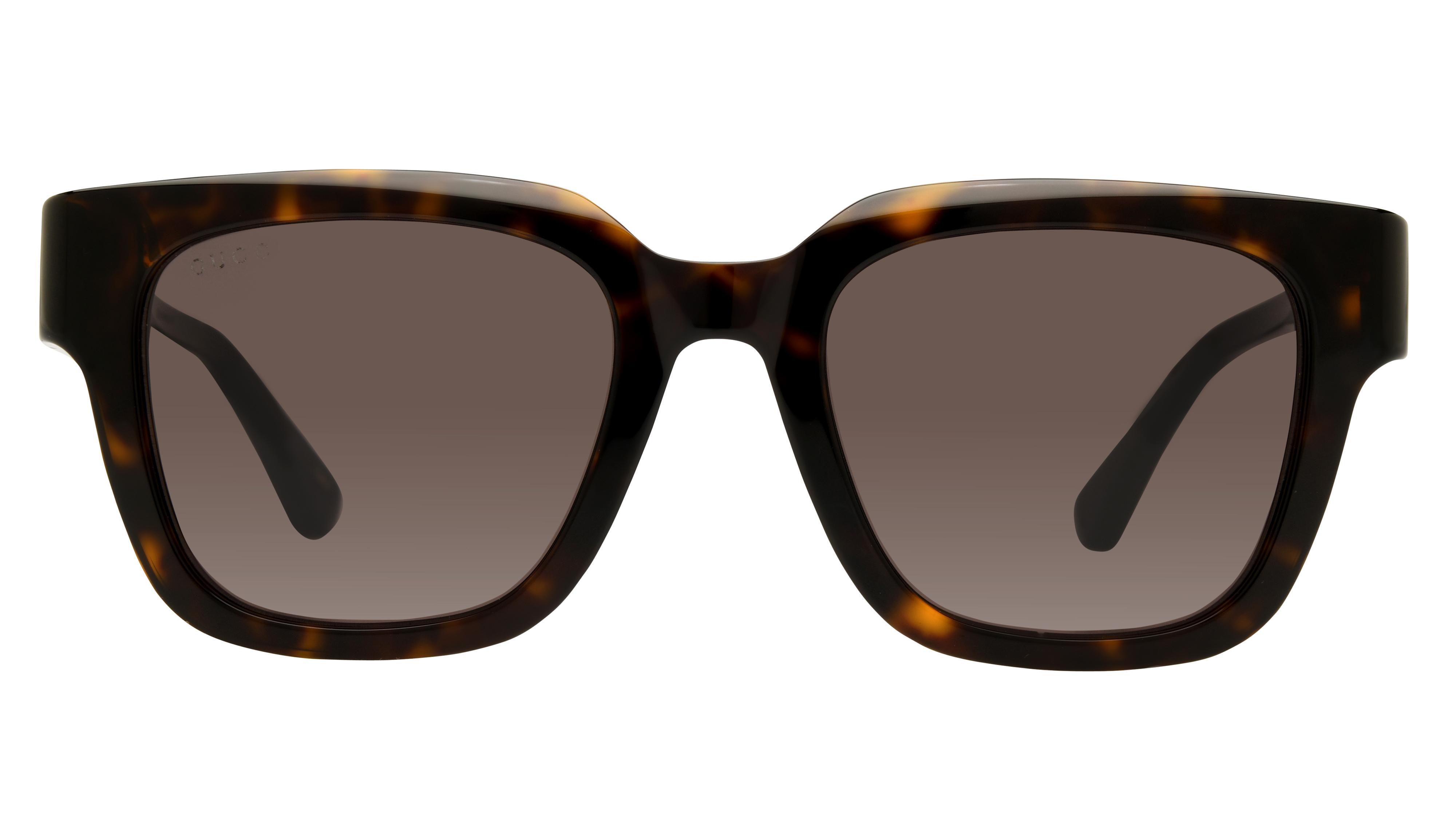 Lunettes de soleil Gucci Homme Écaille Carré GG1670SK Face