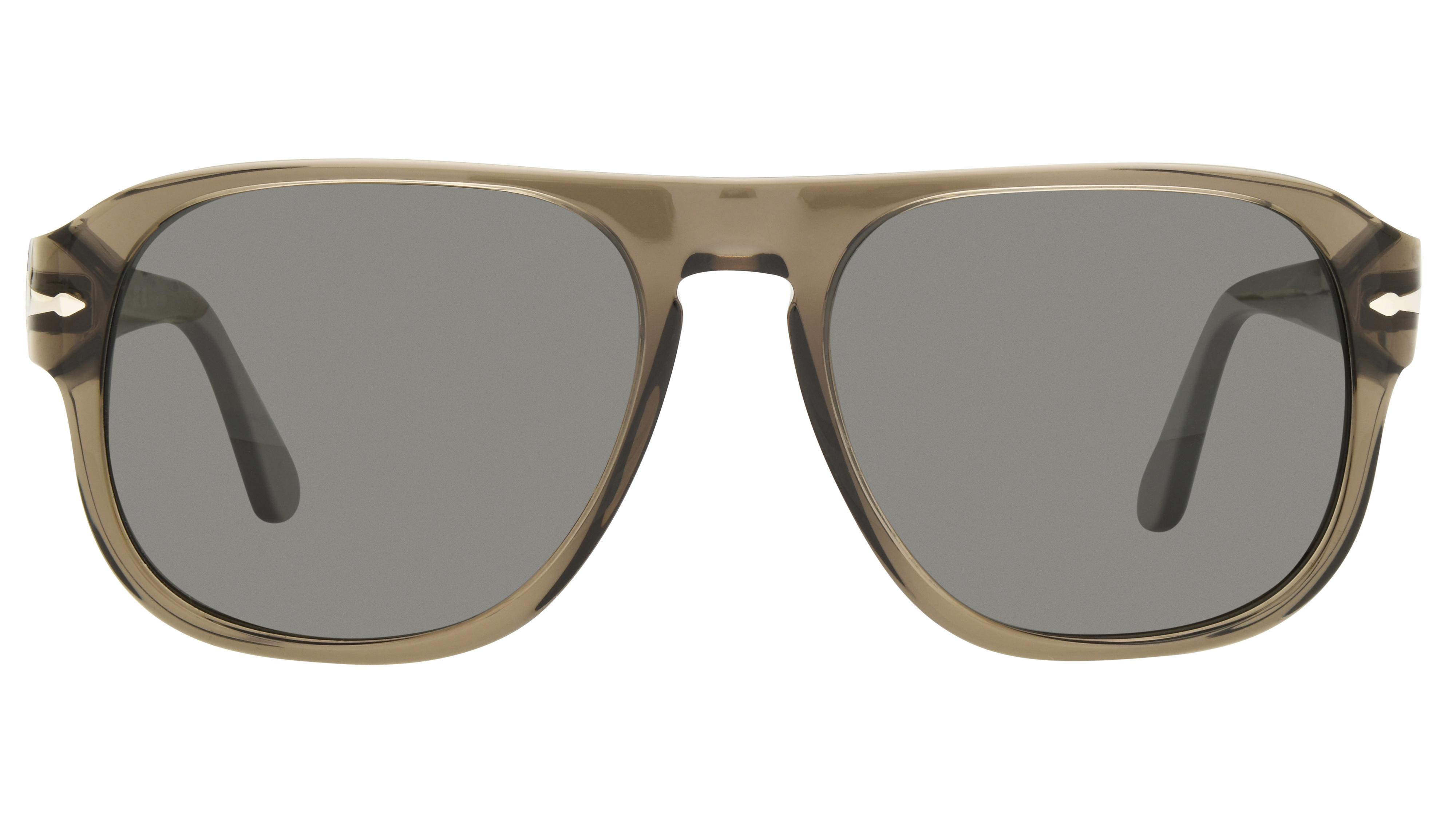 Lunettes de soleil Persol Mixte Gris Rectangle PO3310S Face