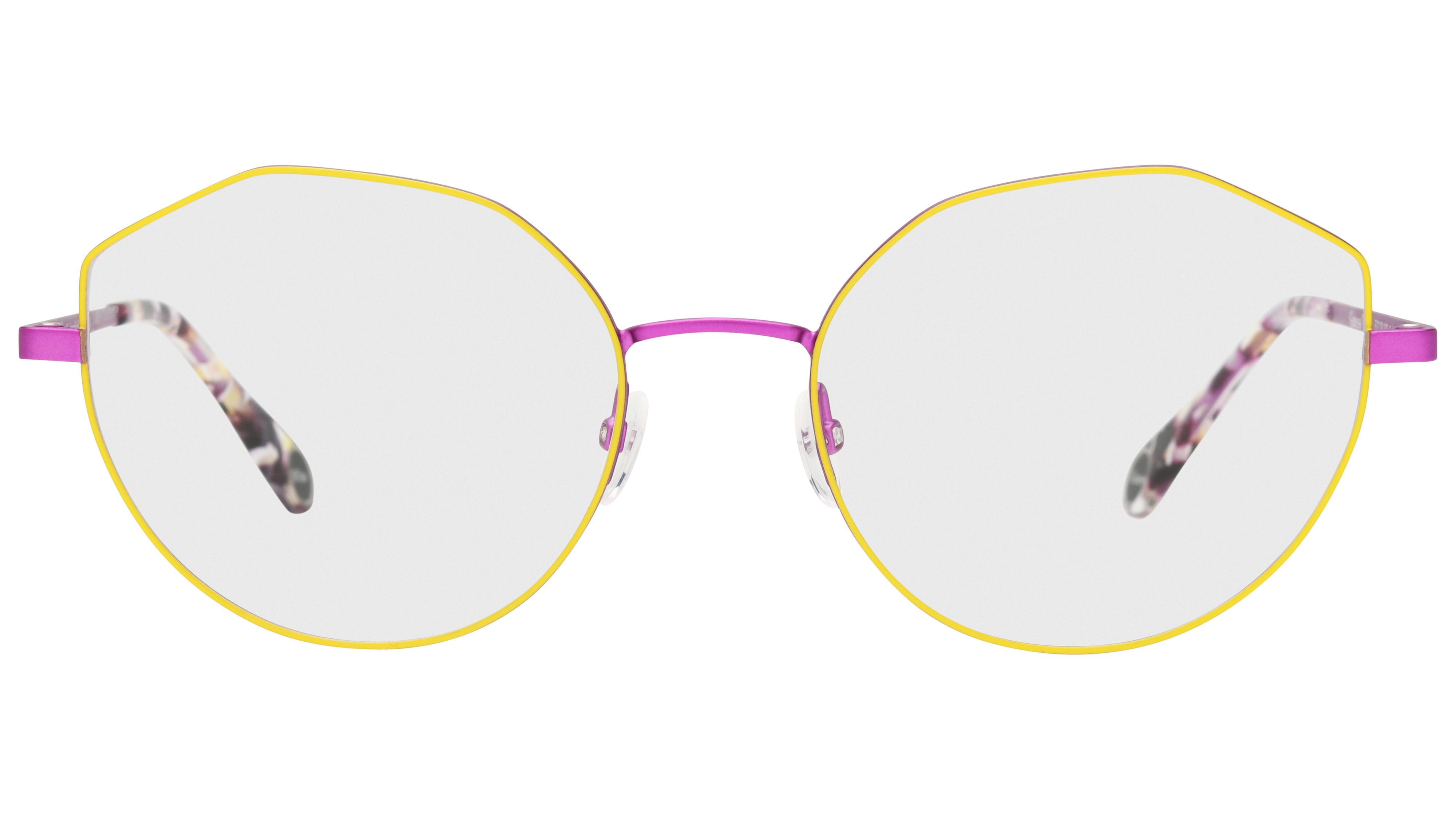 Lunettes de vue WOOW Femme Jaune Papillon Guess Face