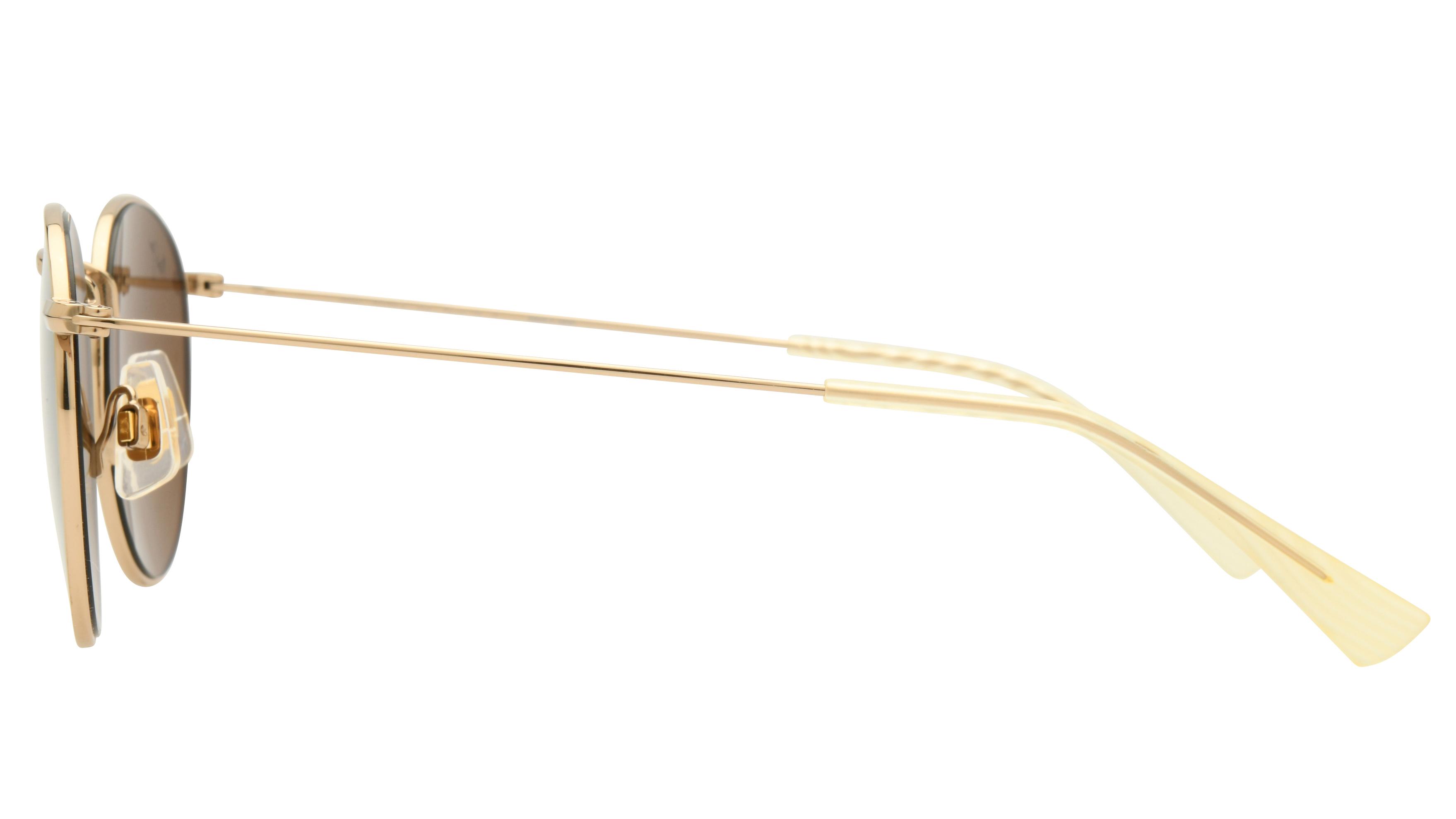 Lunettes de soleil  Homme Or Ronde Mj0667S Gauche
