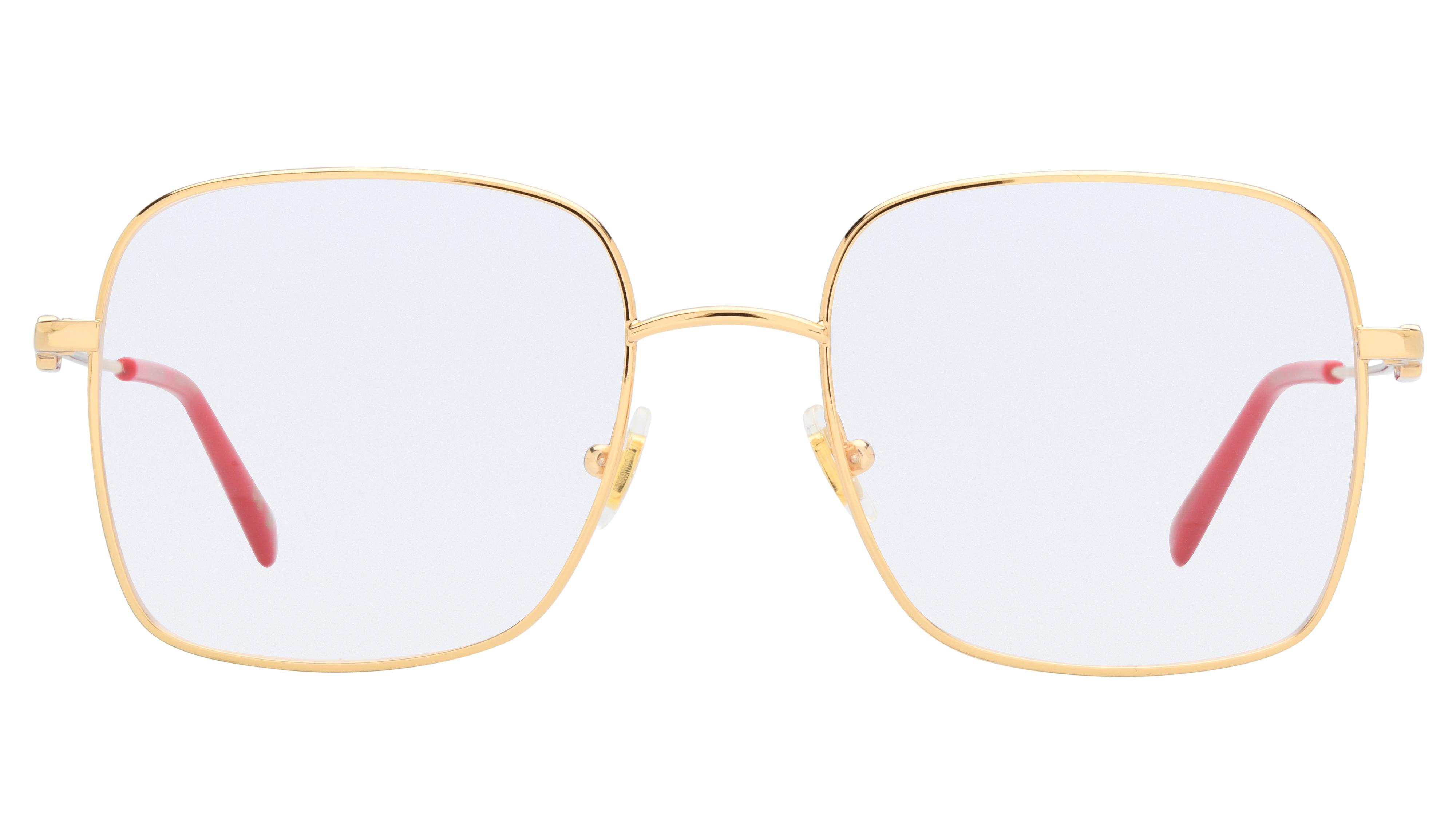 Lunettes de vue Valentino Femme Or Carré Vg0030O Face