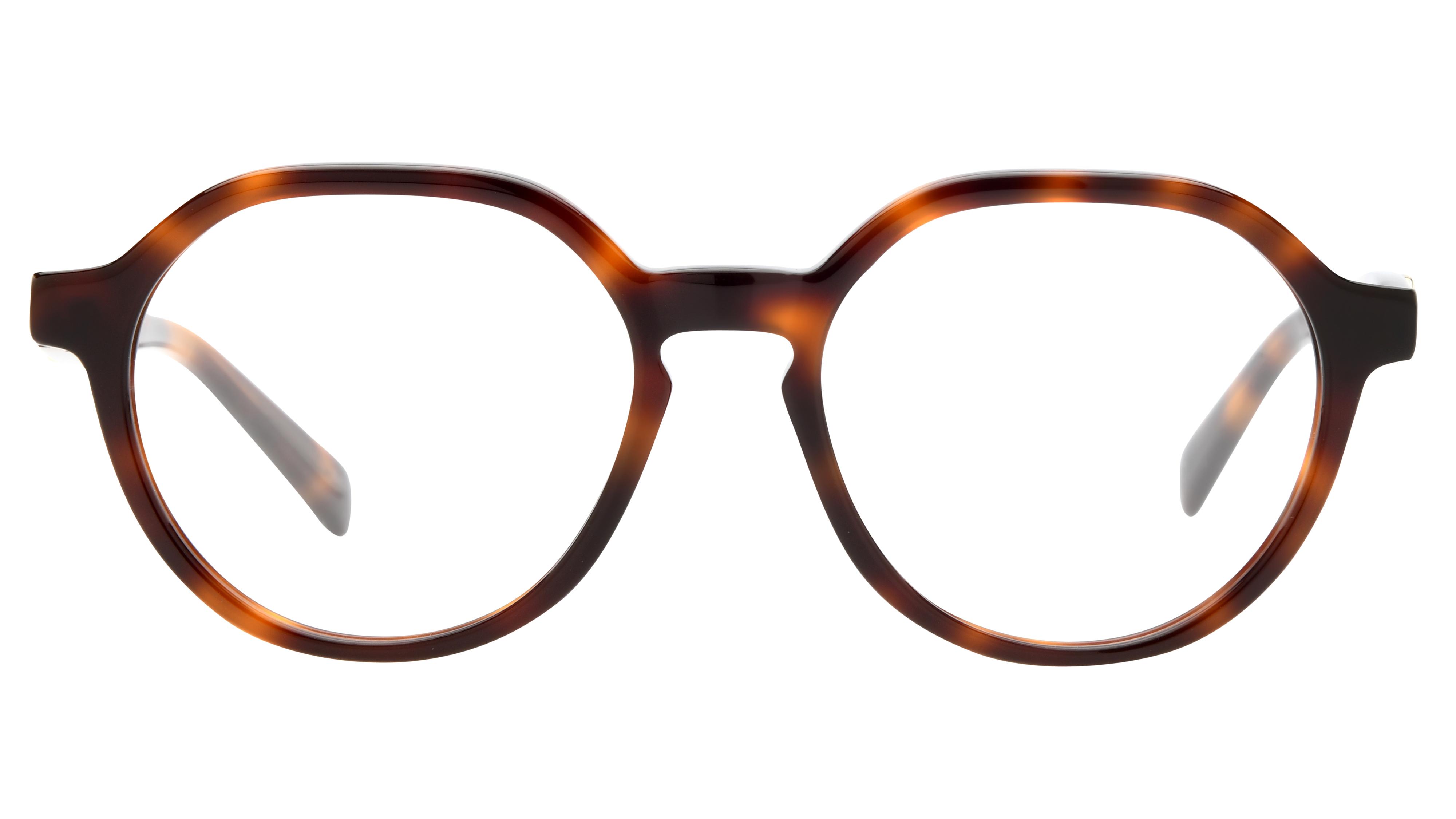 Lunettes de vue Longchamp Femme Écaille Ronde Lo2730 Face