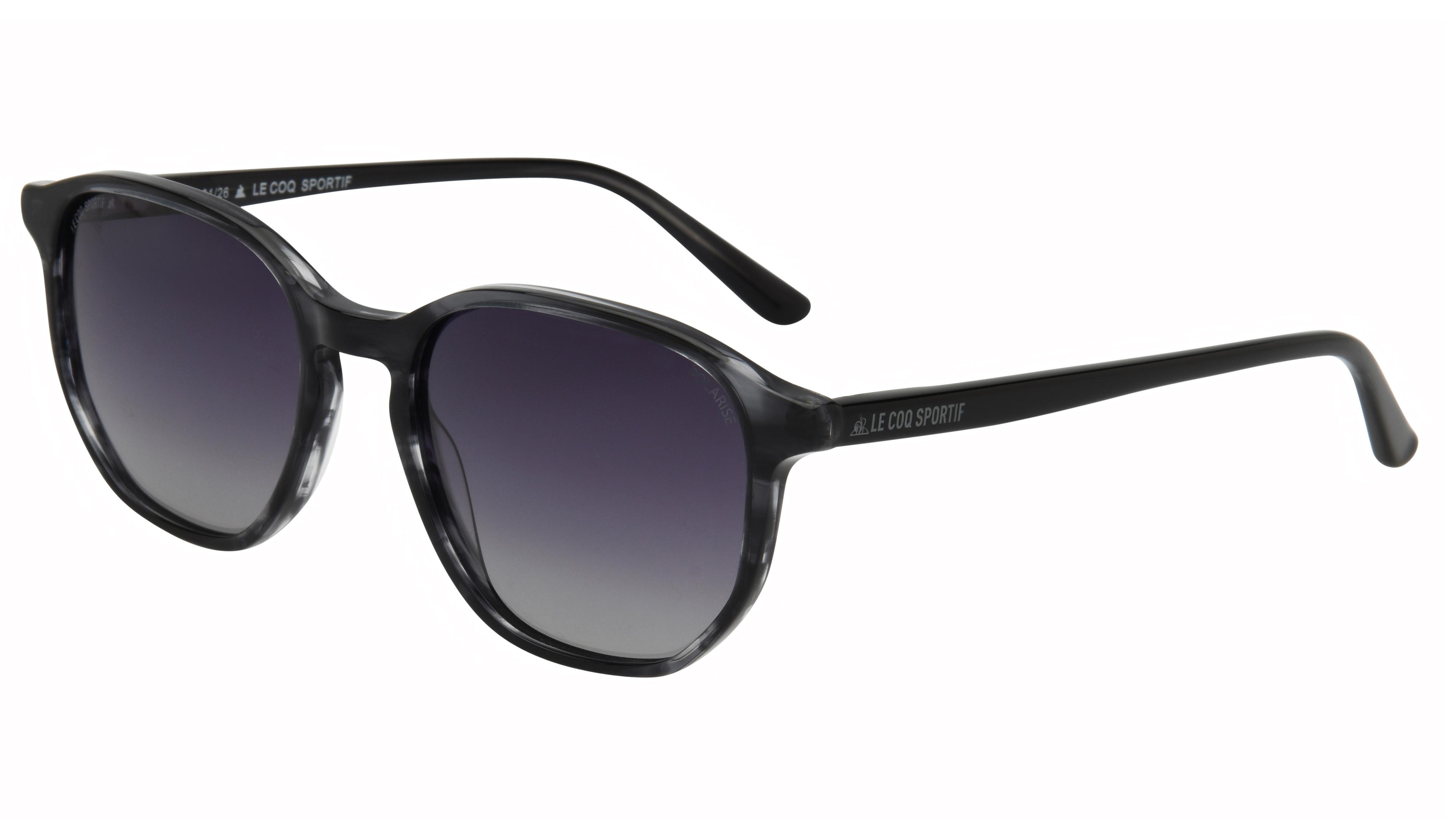 Lunettes de soleil Le Coq Sportif Homme Gris Rectangle Lcs2407/S Trois-Quart