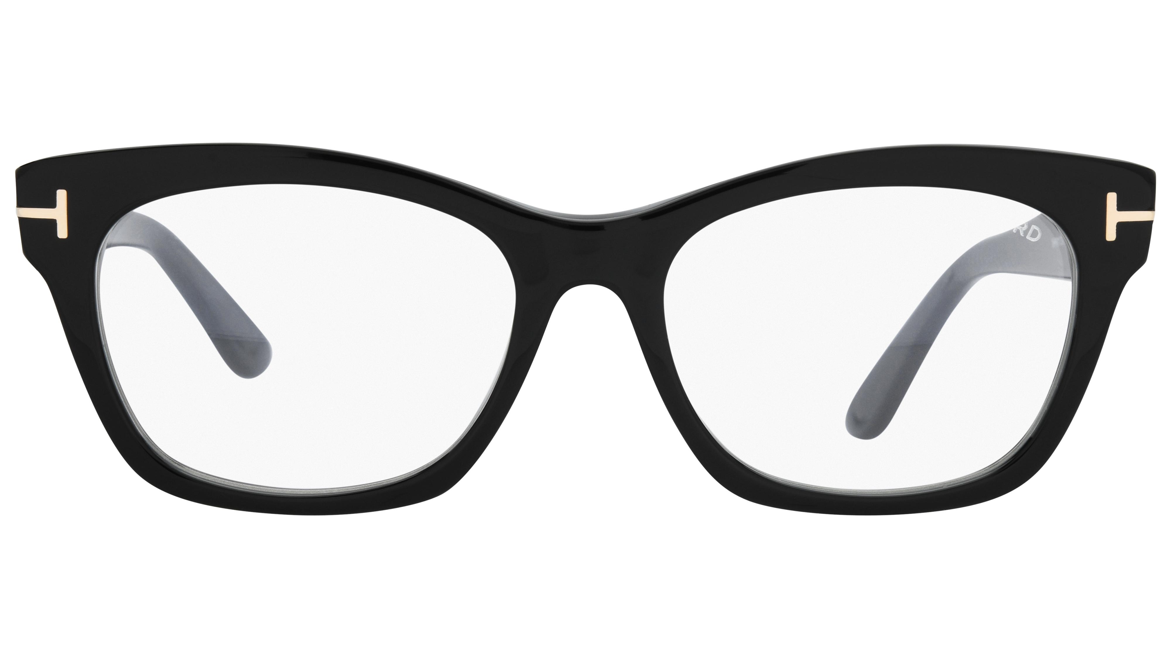 Lunettes de vue Tom Ford Femme Noir Carré ft6173-b Face