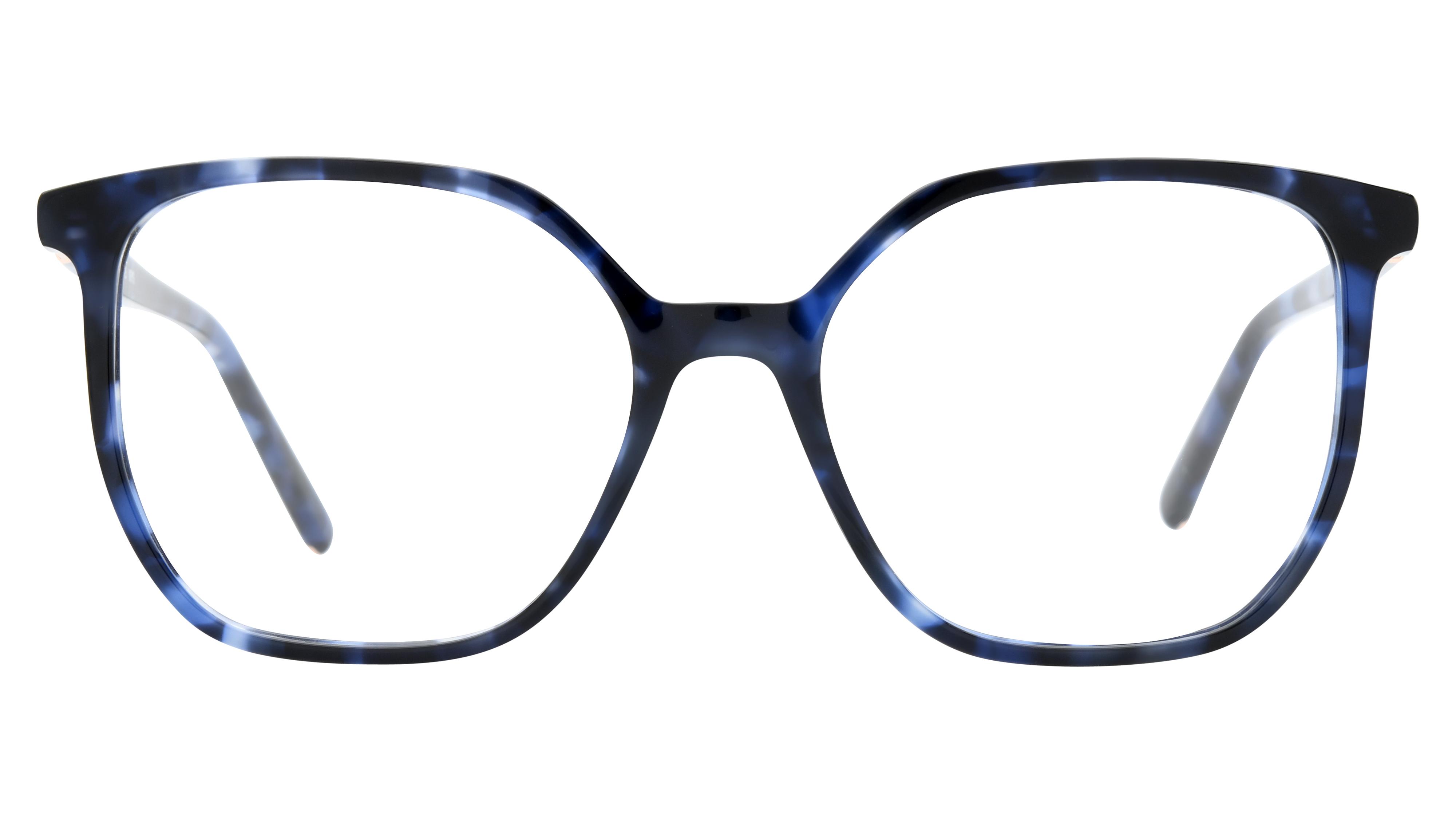 Lunettes de vue Signature Krys Femme Bleu Tonneau Ml2604 Face