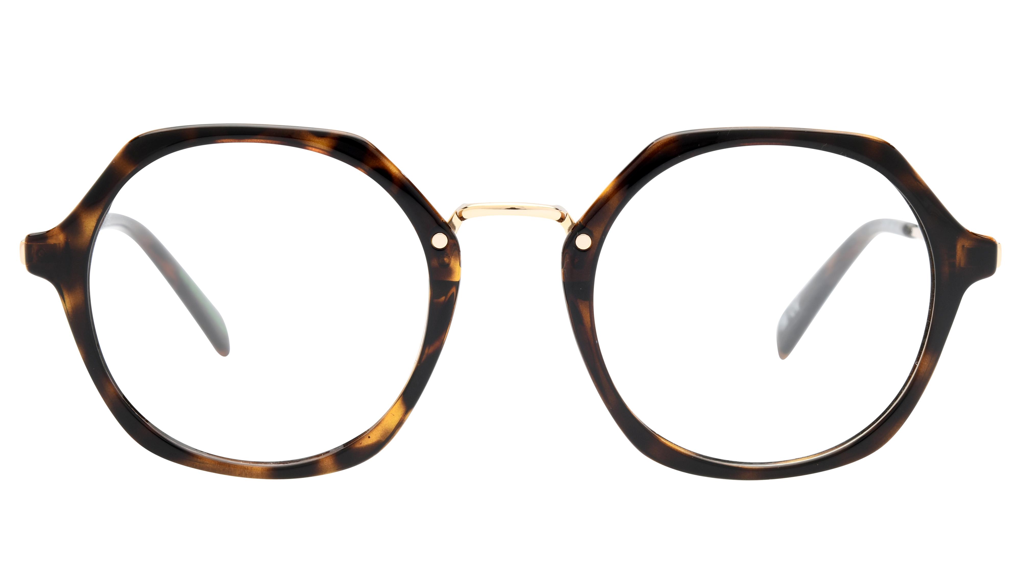 Lunettes de vue Levi's Femme Écaille Ronde Lv1070 Face