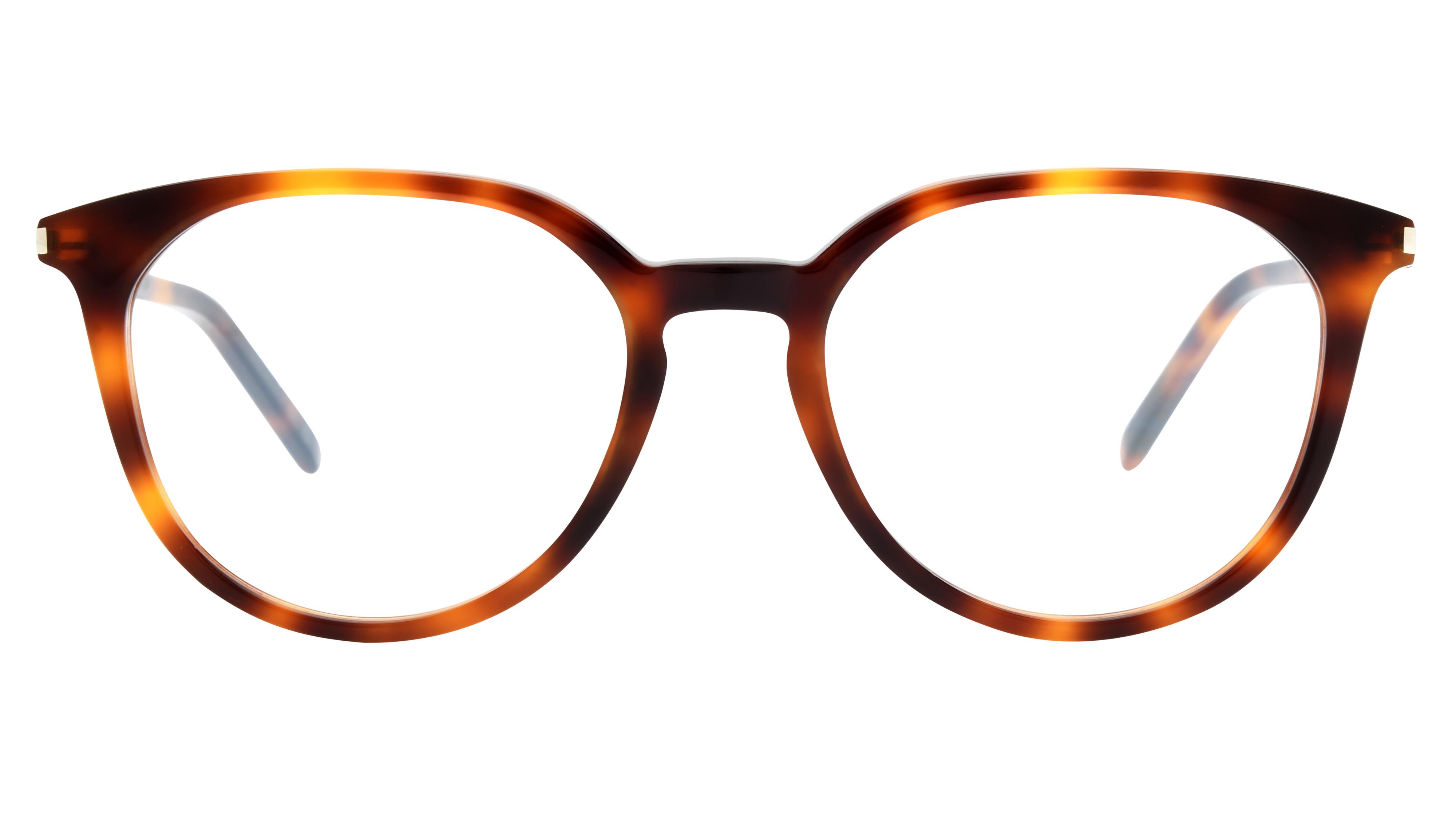 Lunettes de vue Saint Laurent Mixte Gris Pantos Sl681/F Face