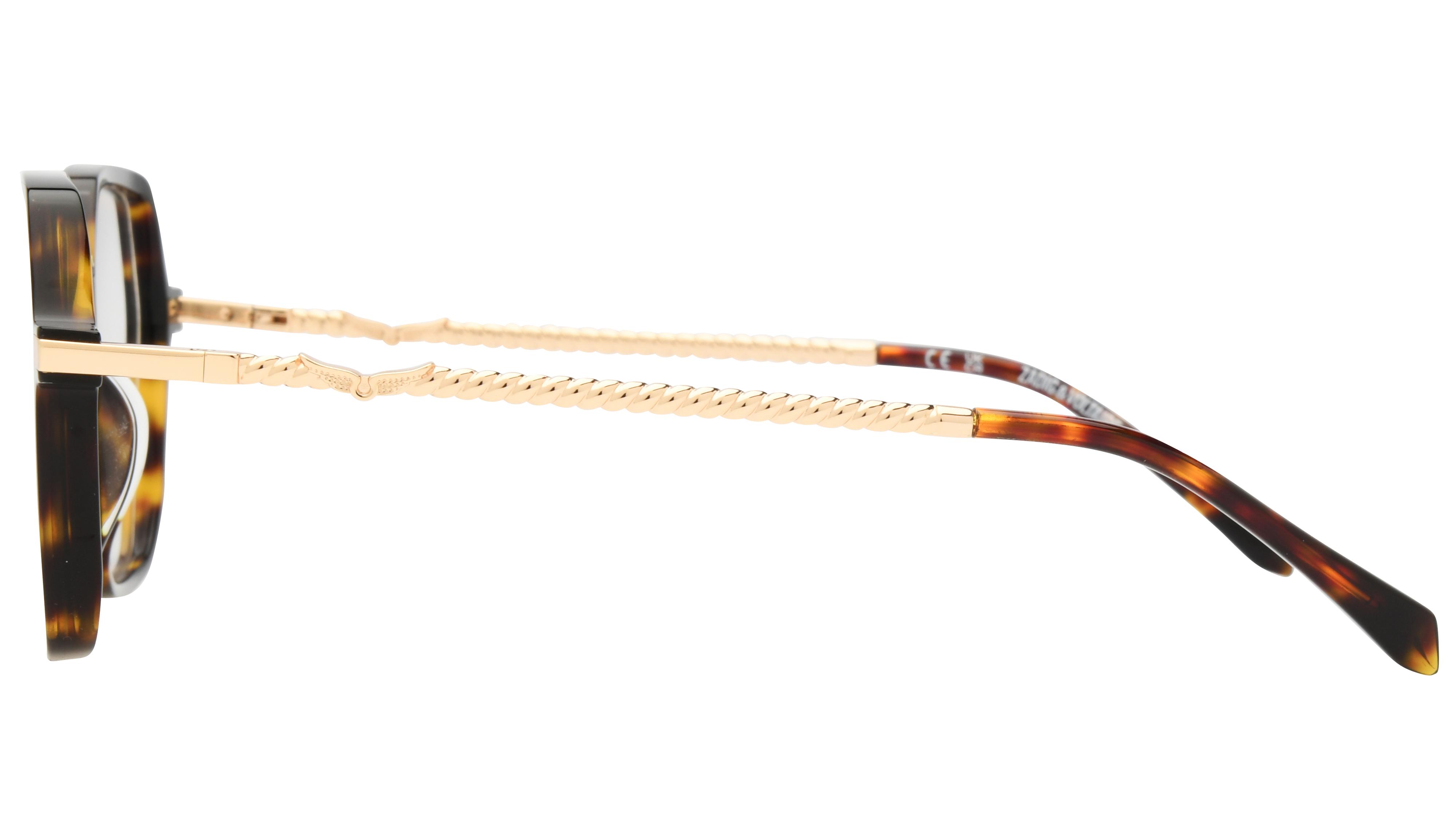Lunettes de vue Zadig & Voltaire Femme Écaille Carré Vzv448 Gauche