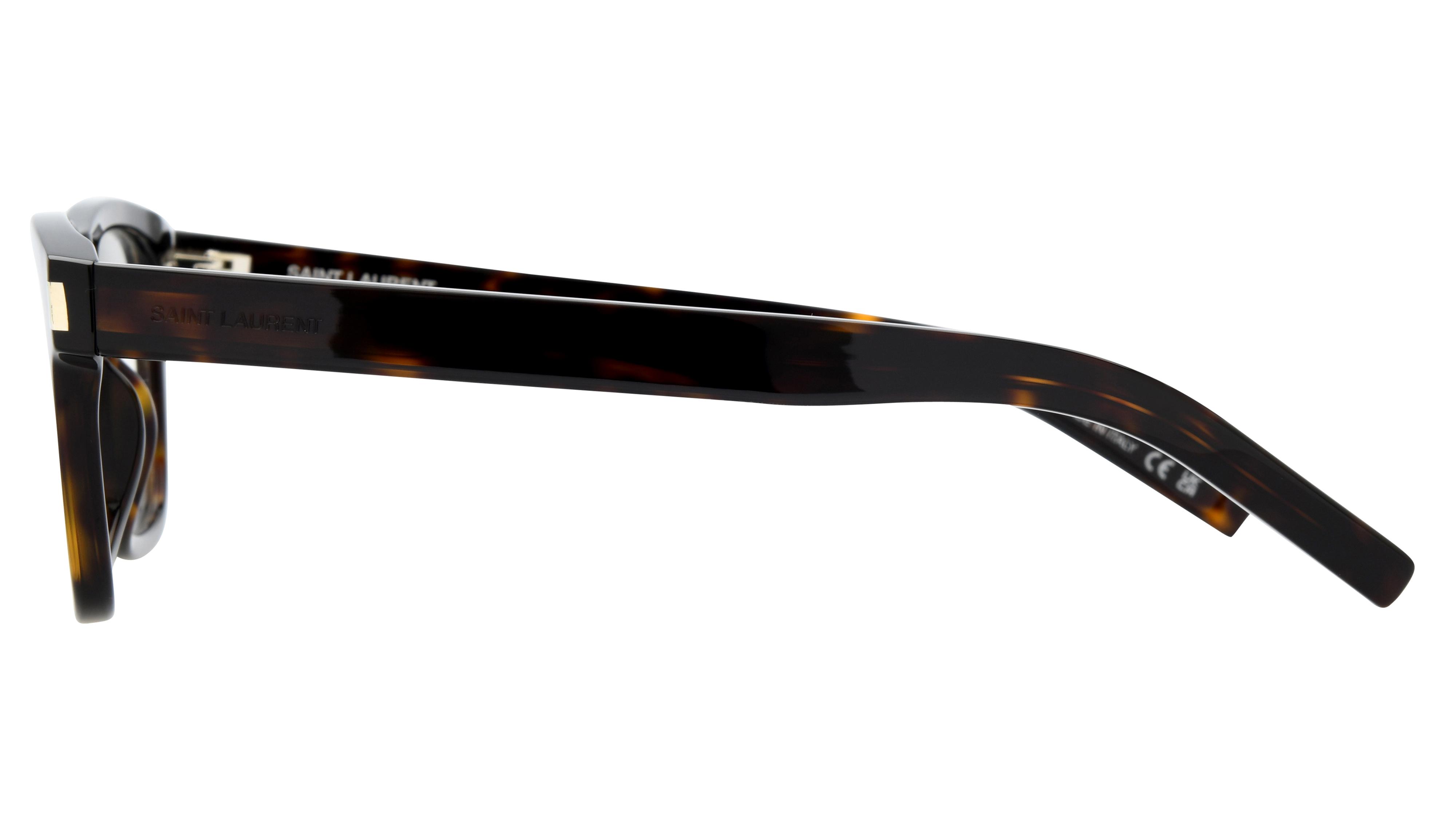 Lunettes de vue Saint Laurent Mixte Écaille Rectangle Sl819Opt Gauche