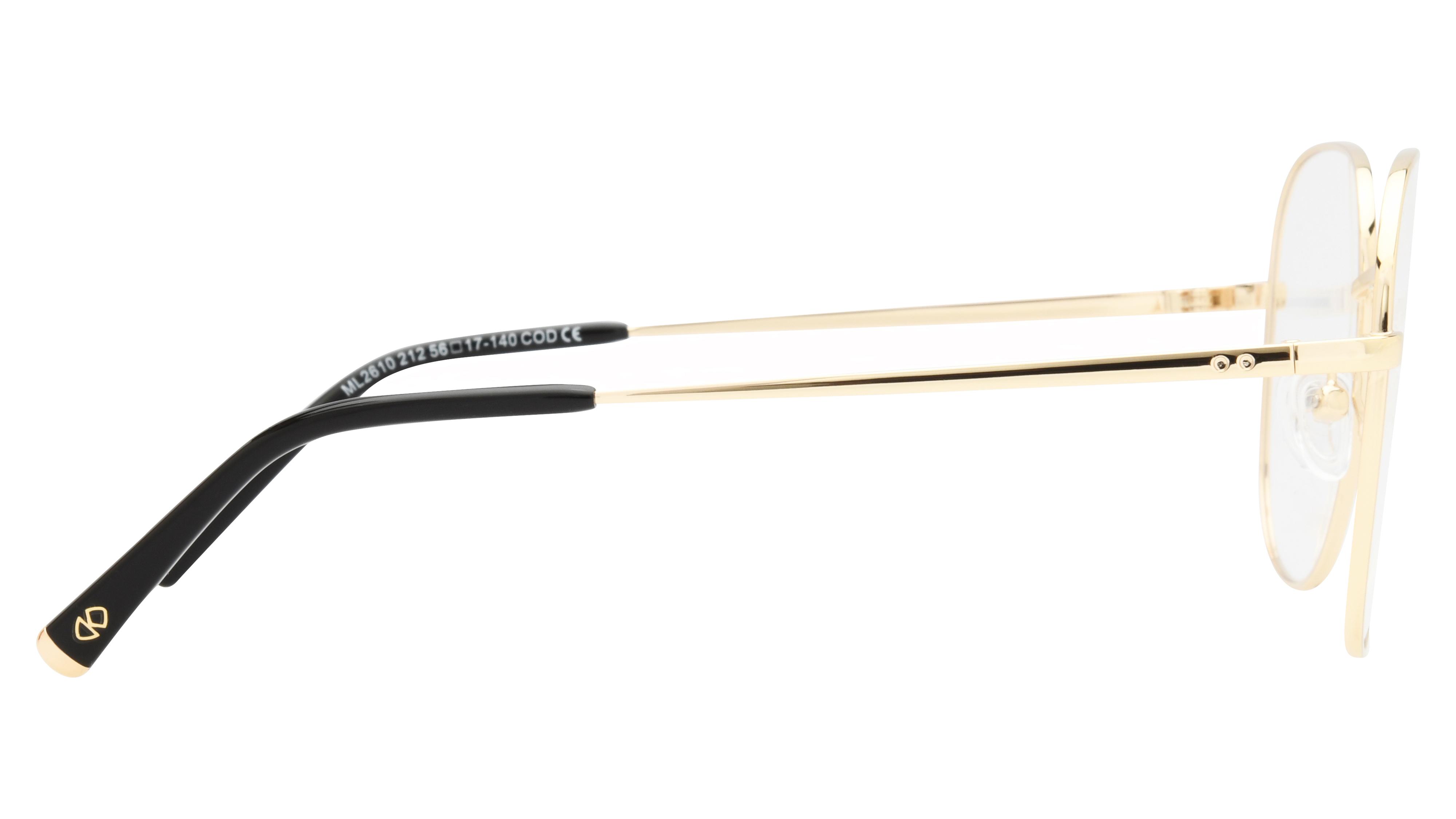 Lunettes de vue Signature Krys Femme Or Carré Ml2610 Droite