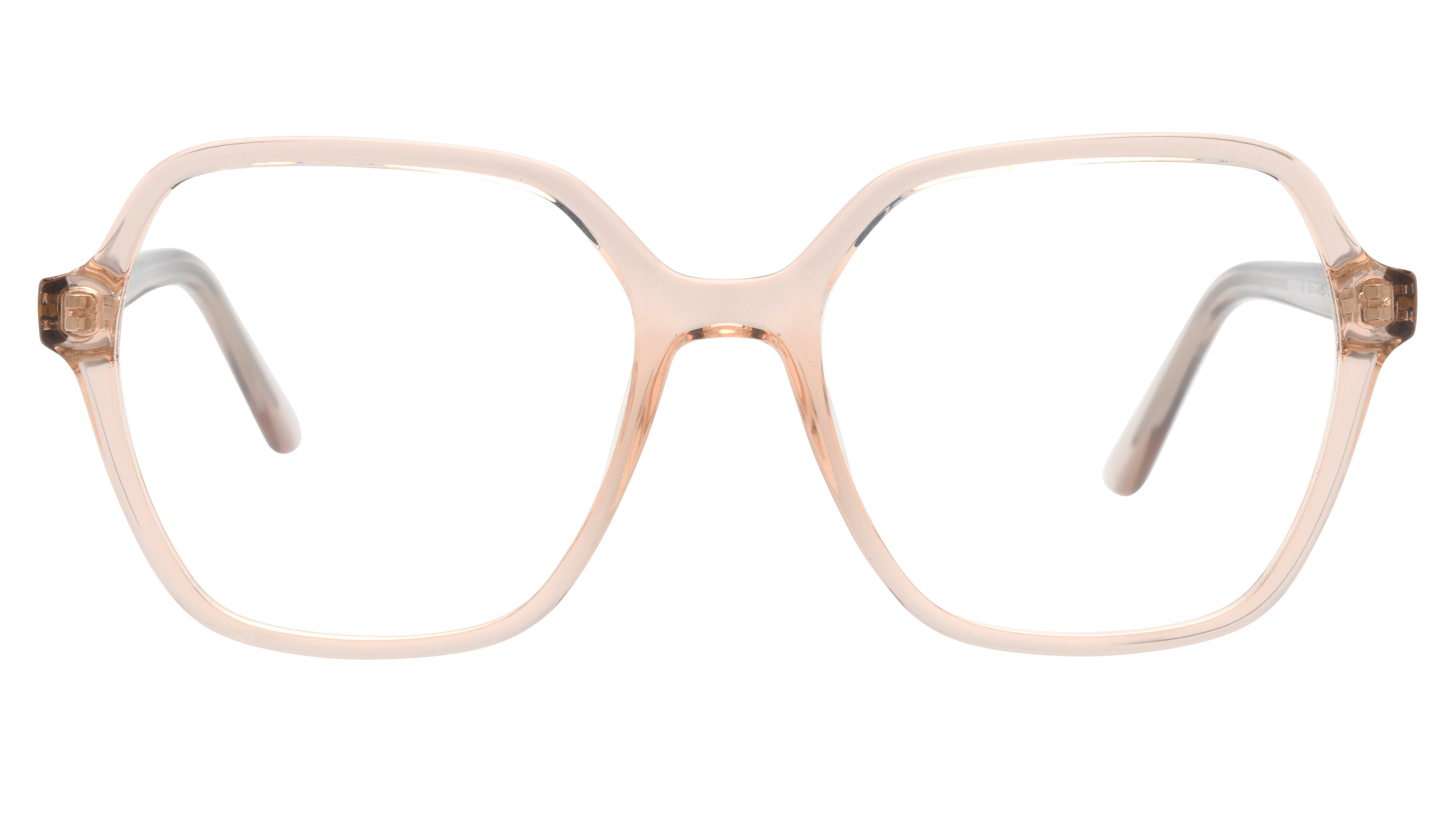 Lunettes de vue Krys Origine Femme Rose Carré Kor2402 Face