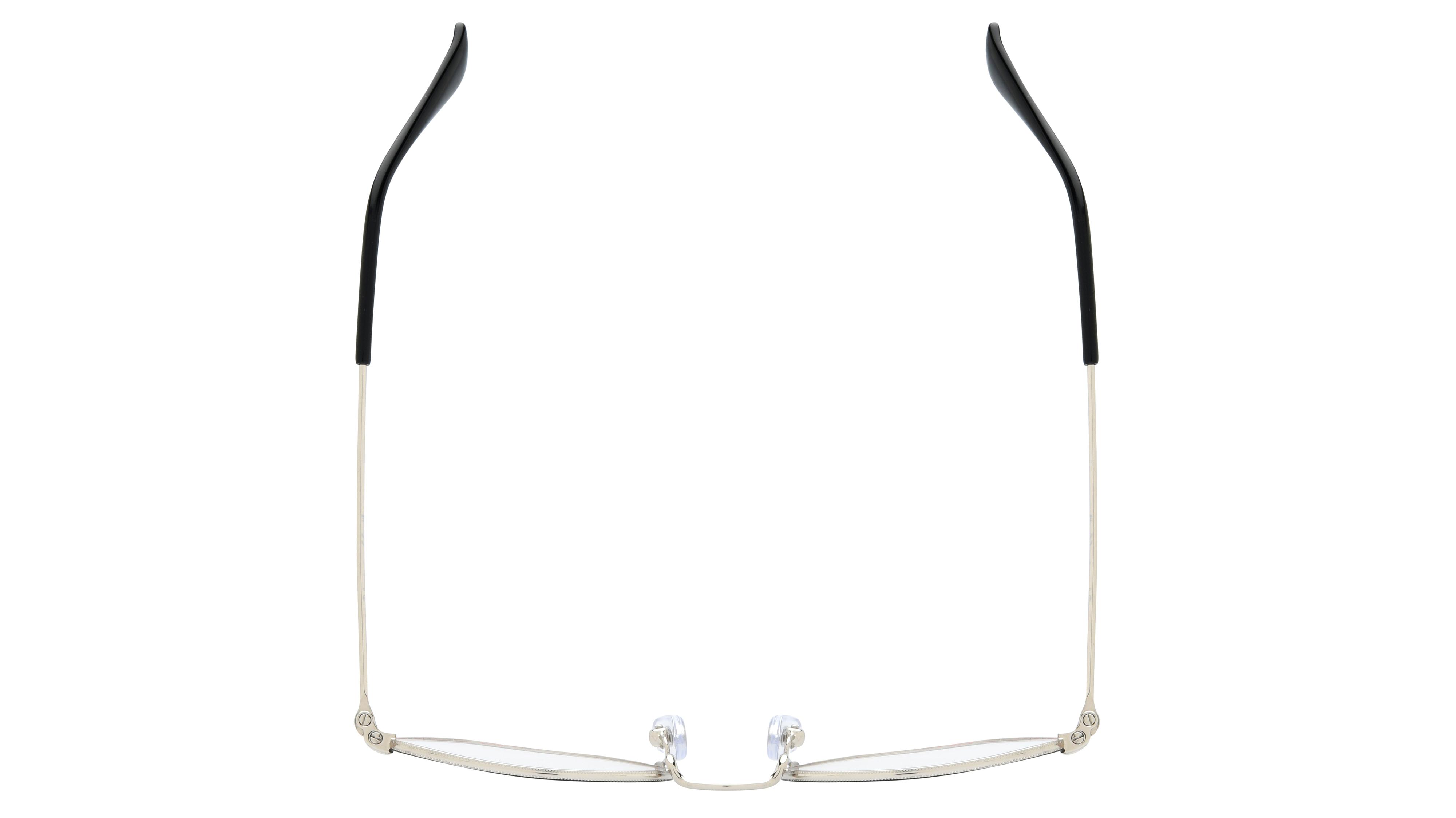 Lunettes de vue Ray-Ban Enfant Noir Ronde Ry9572V Dessus