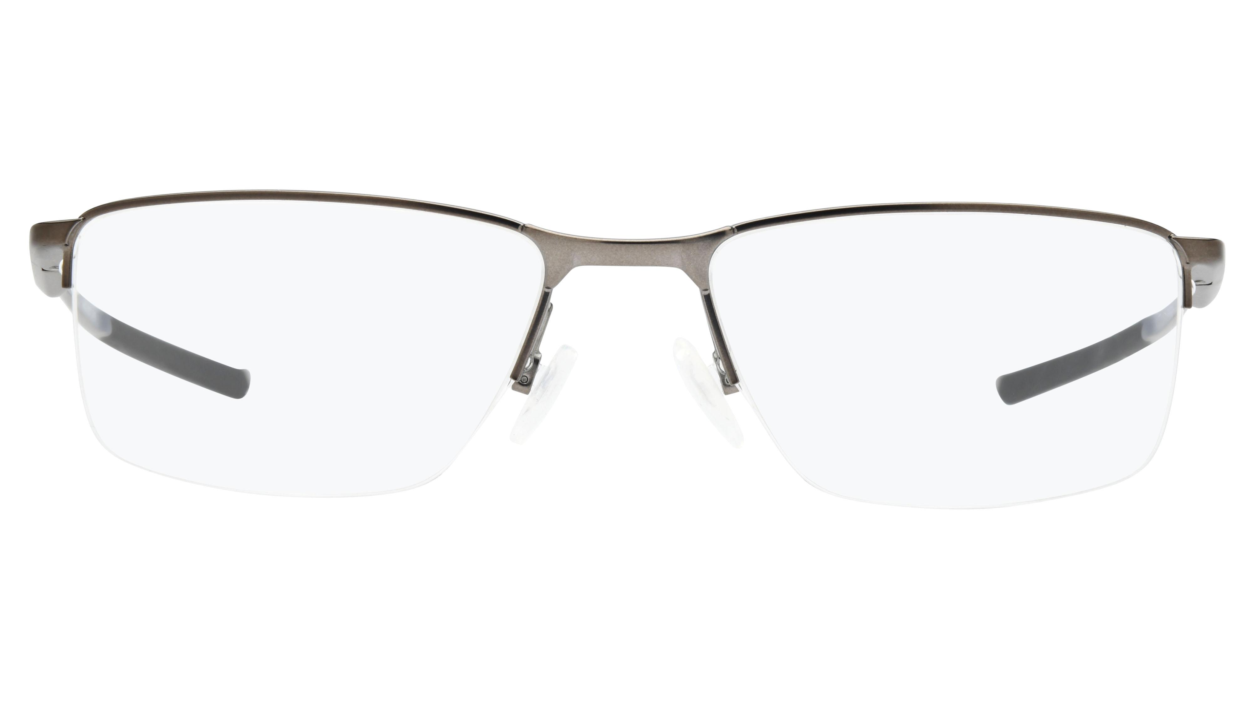 Lunettes de vue Oakley Homme Gris Rectangle Ox3218 Face