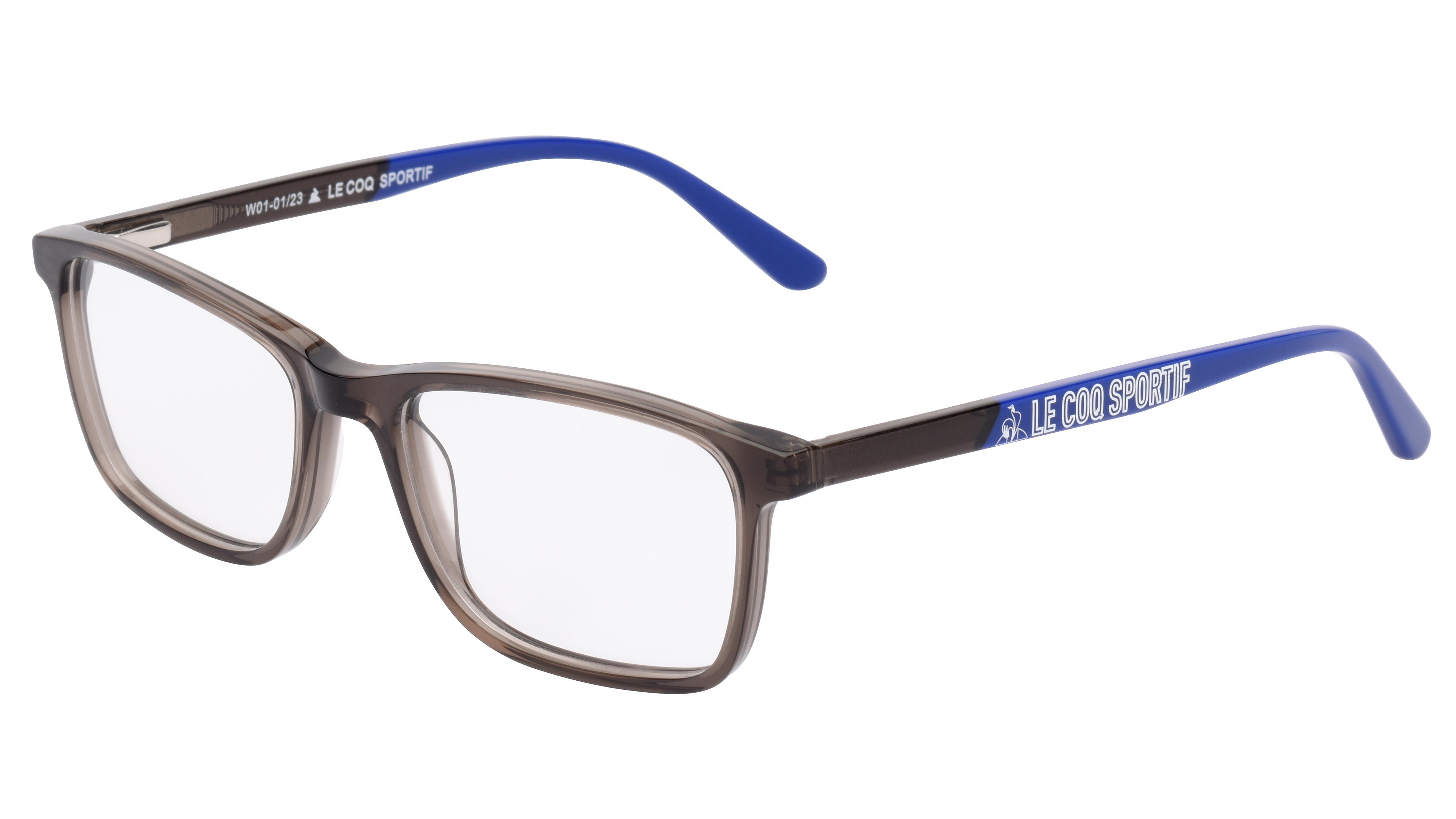 Lunettes de vue Le Coq Sportif Homme Marron Rectangle Lcs2204 Trois-Quart