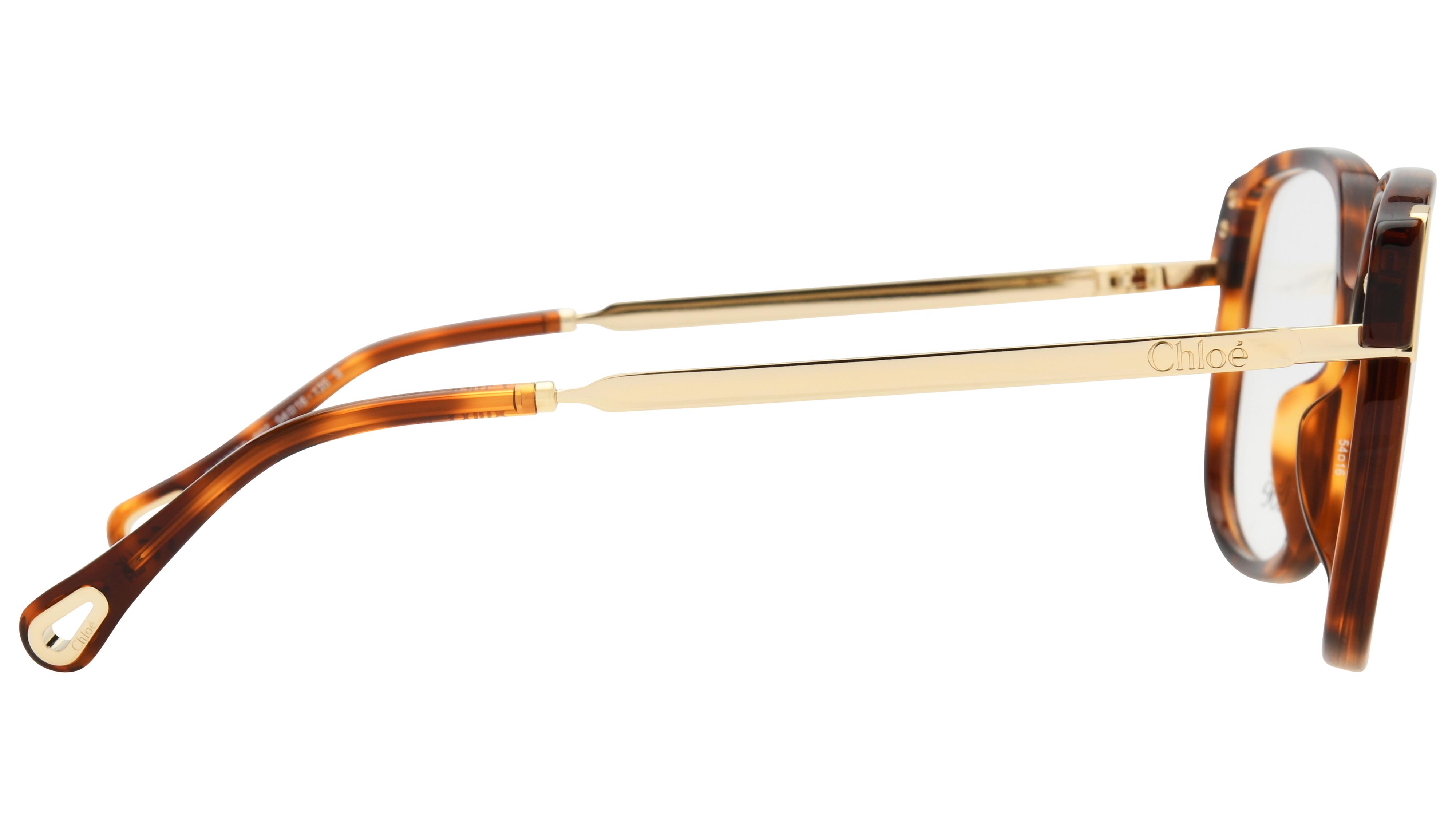 Lunettes de vue Chloé Femme Écaille Carré ch0287o Droite