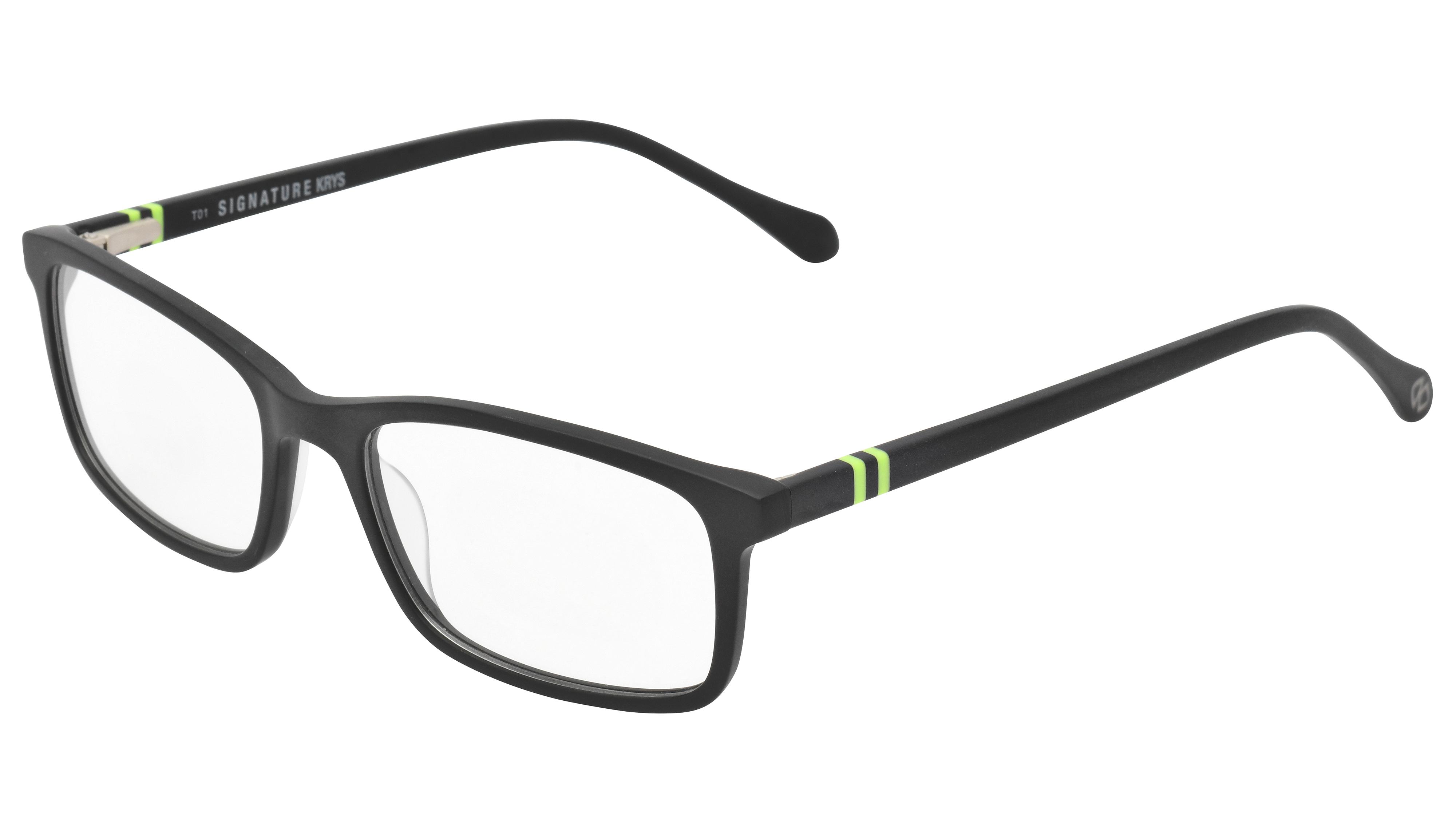 Lunettes de vue Signature Krys Moj2003 401 Noir Mat Rectangle - Krys