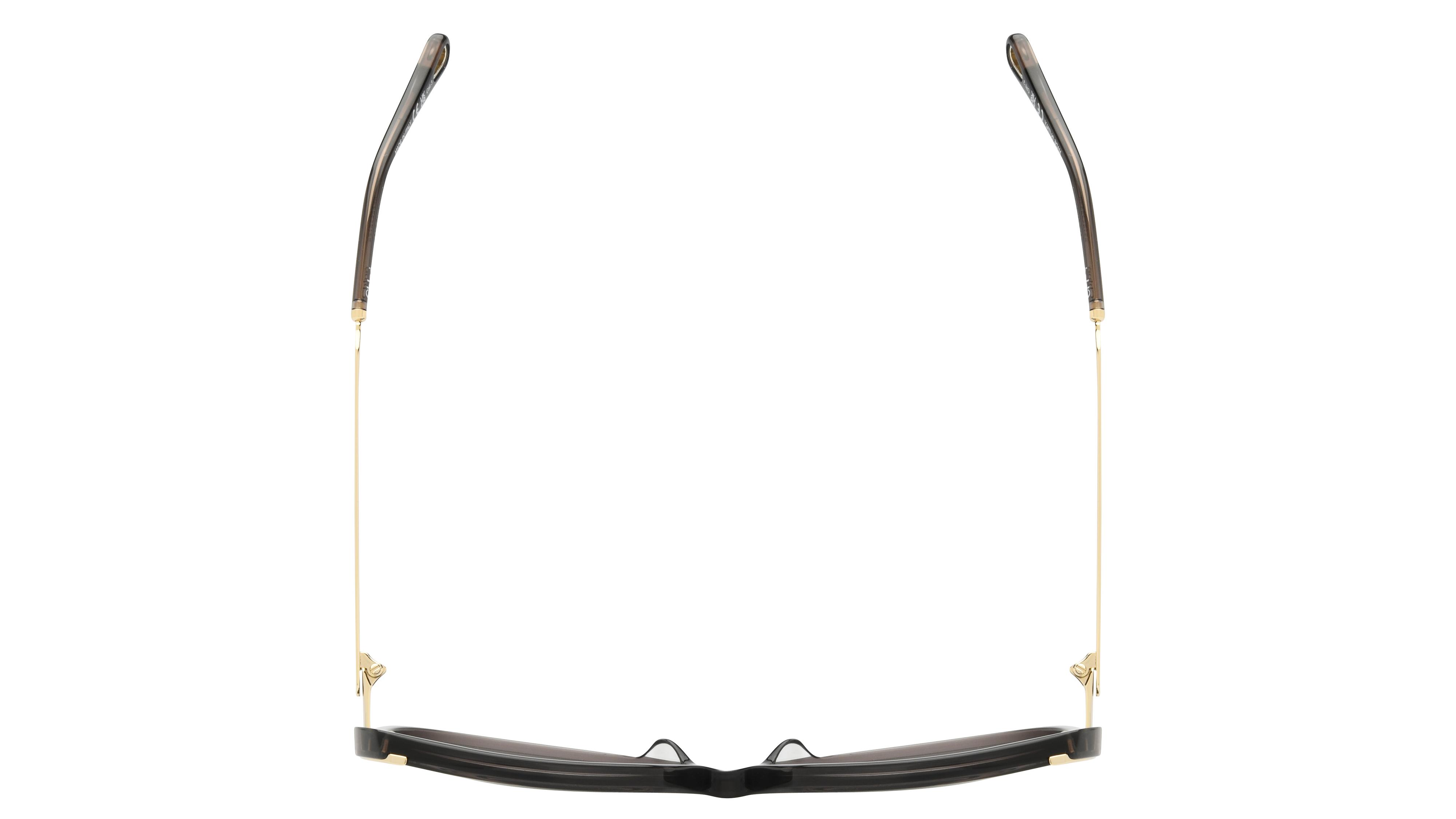 Lunettes de soleil Chloé Femme Gris Rectangle CH0286S Dessus