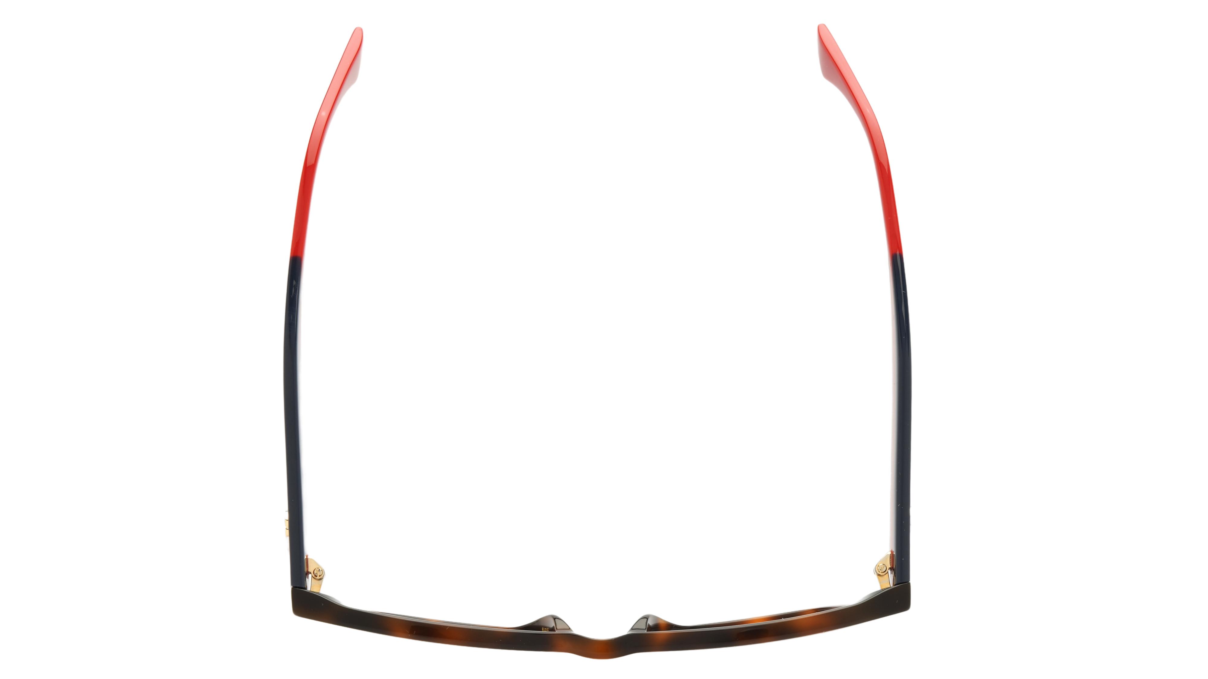 Lunettes de vue Gucci Femme Écaille Rectangle GG1863O Dessus