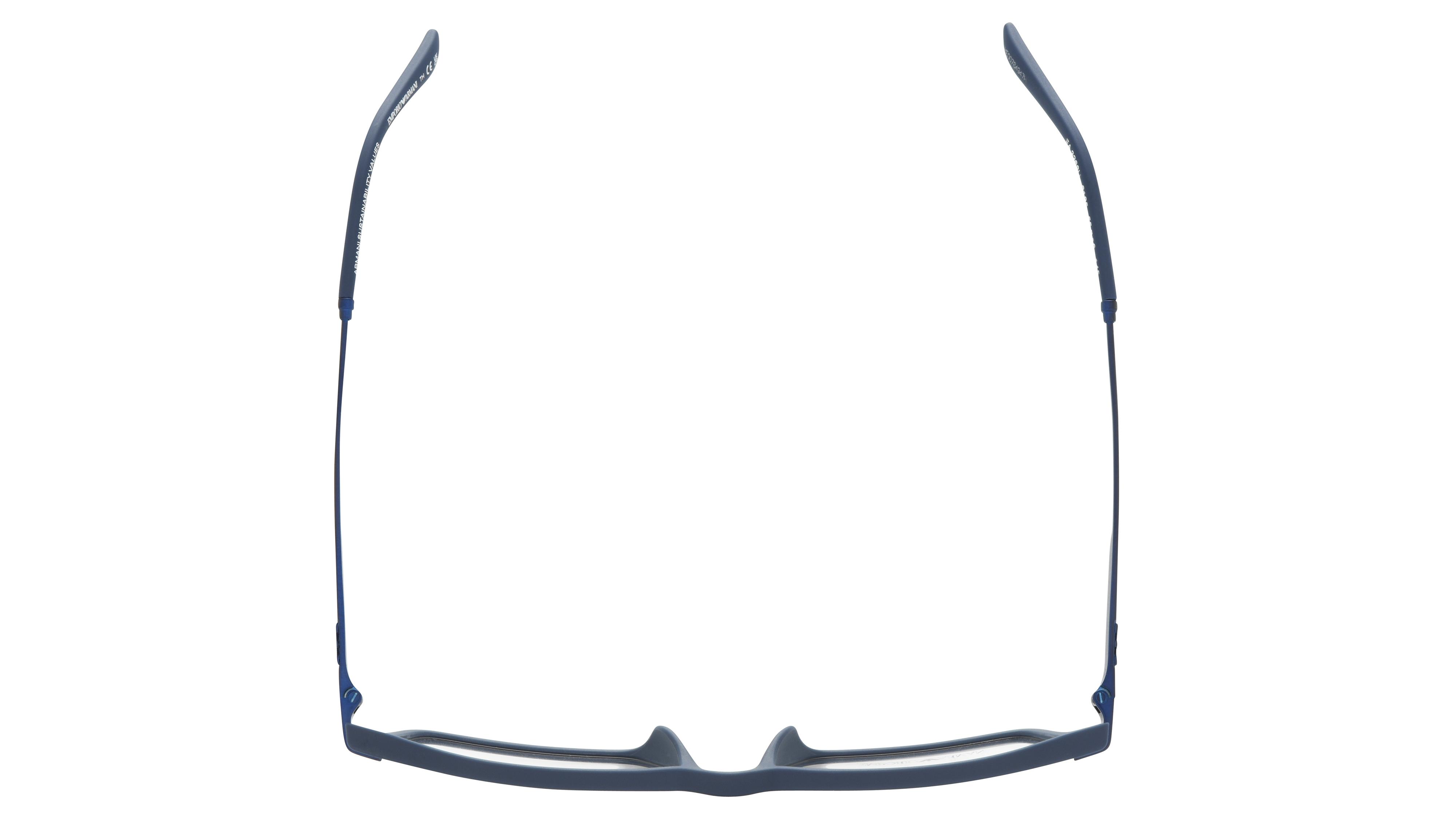 Lunettes de vue Emporio Armani Homme Bleu Rectangle ea3268u Dessus