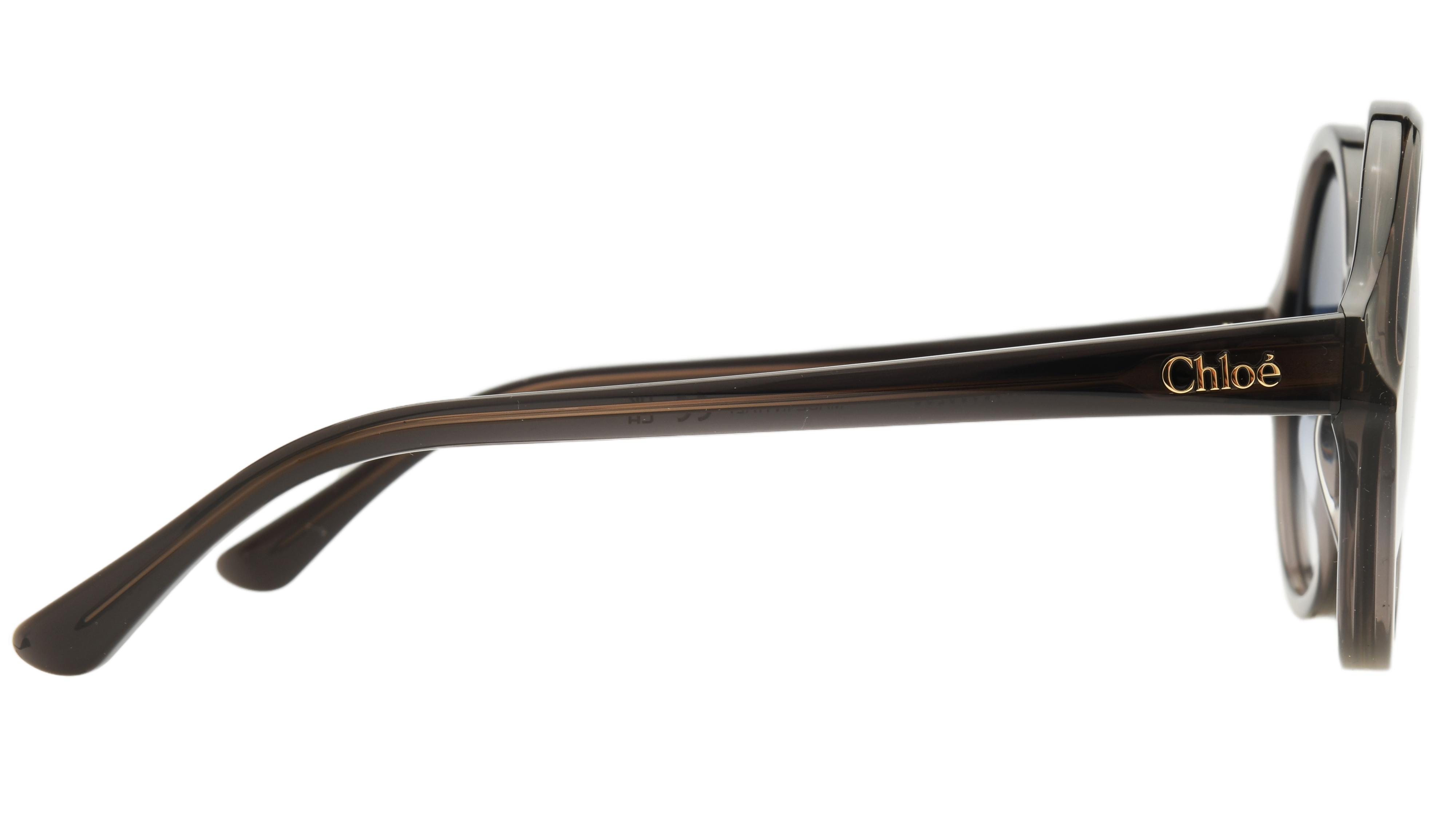 Lunettes de soleil Chloé Femme Gris Ronde CH0290S Droite