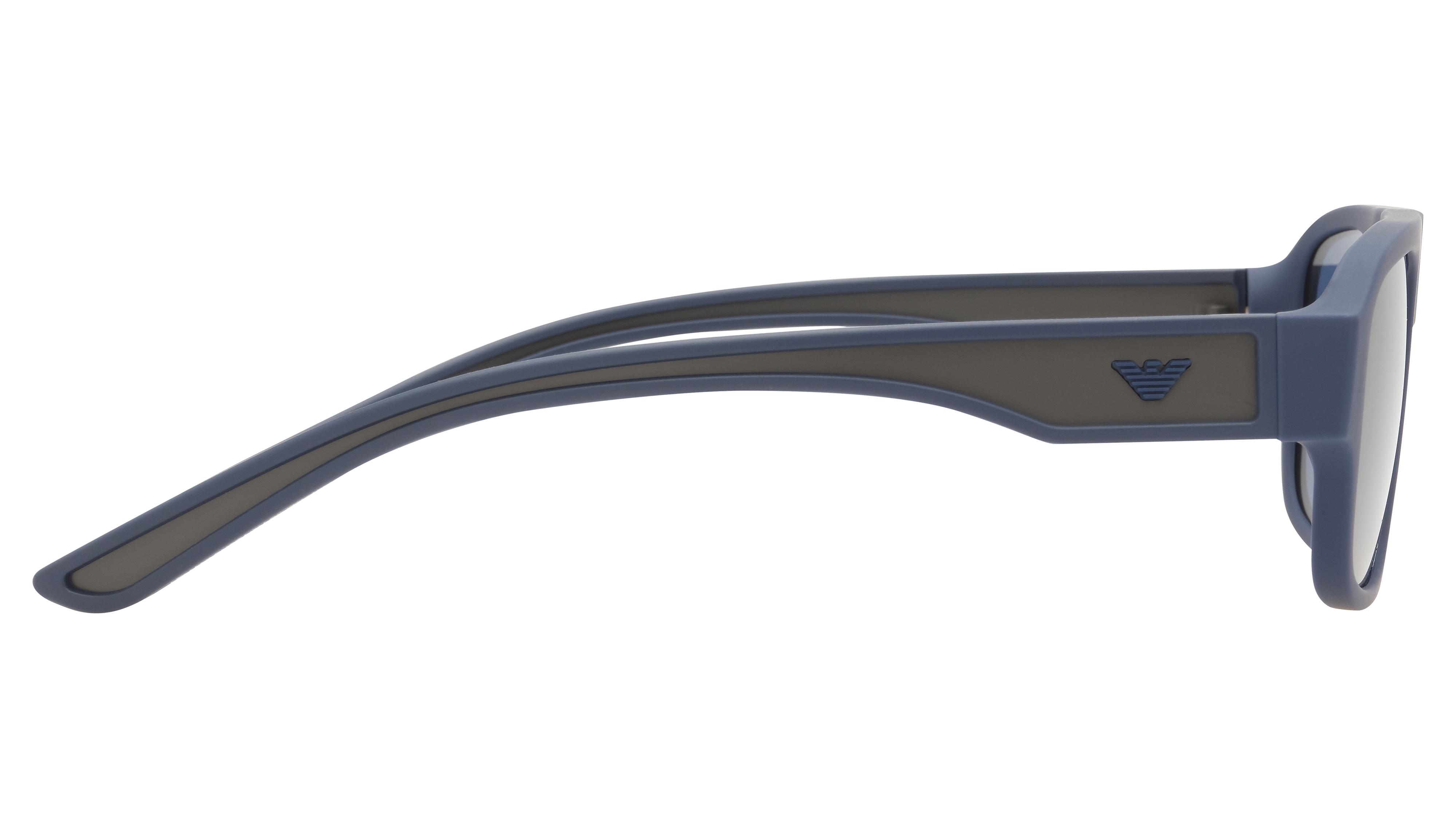 Lunettes de soleil Emporio Armani Homme Bleu Aviateur ea4266u Droite