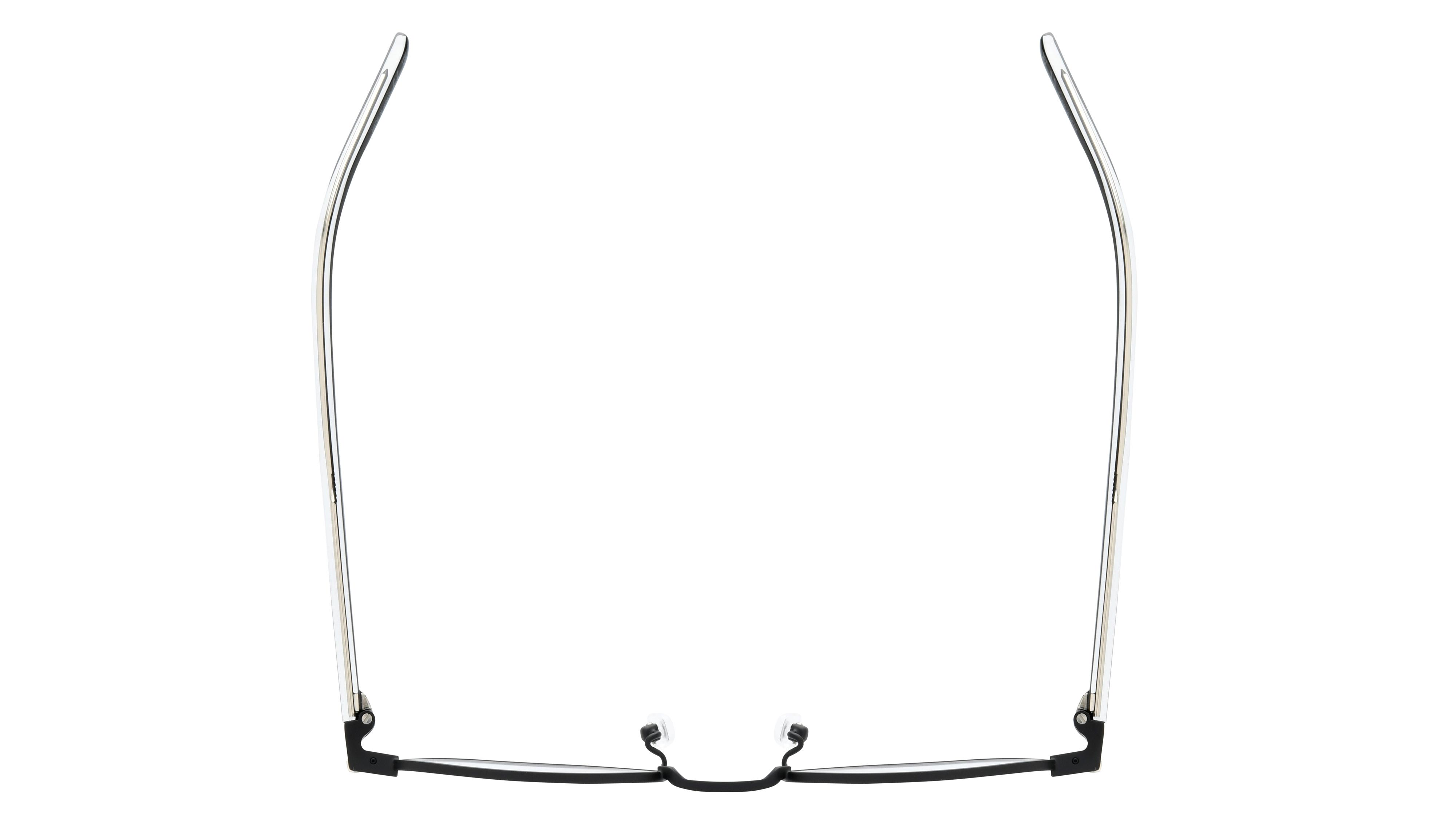 Lunettes de vue Saint Laurent Mixte Noir Pantos Sl848/J Dessus