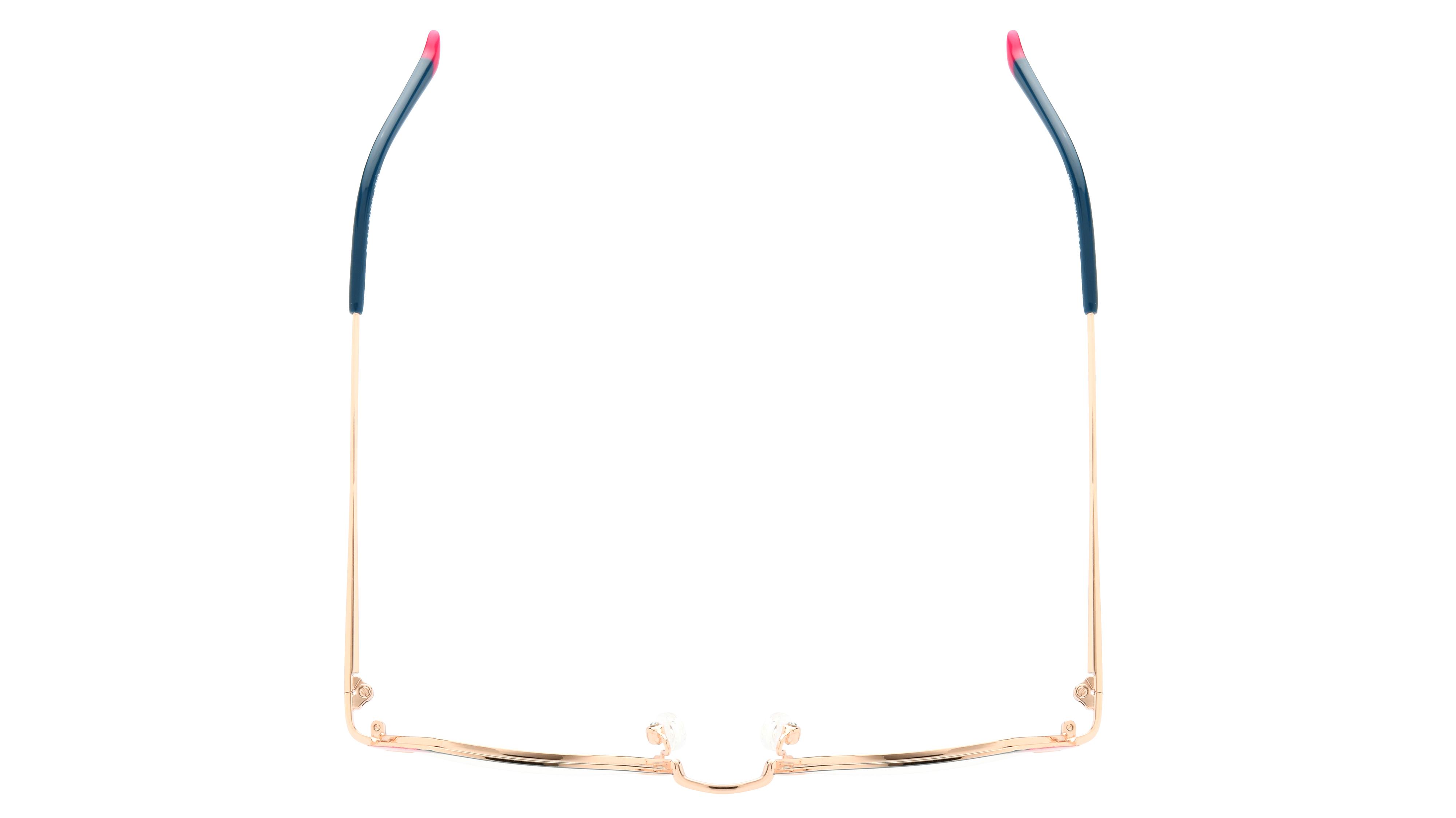 Lunettes de vue Signature Krys Femme Or Carré Kis2407 Dessus