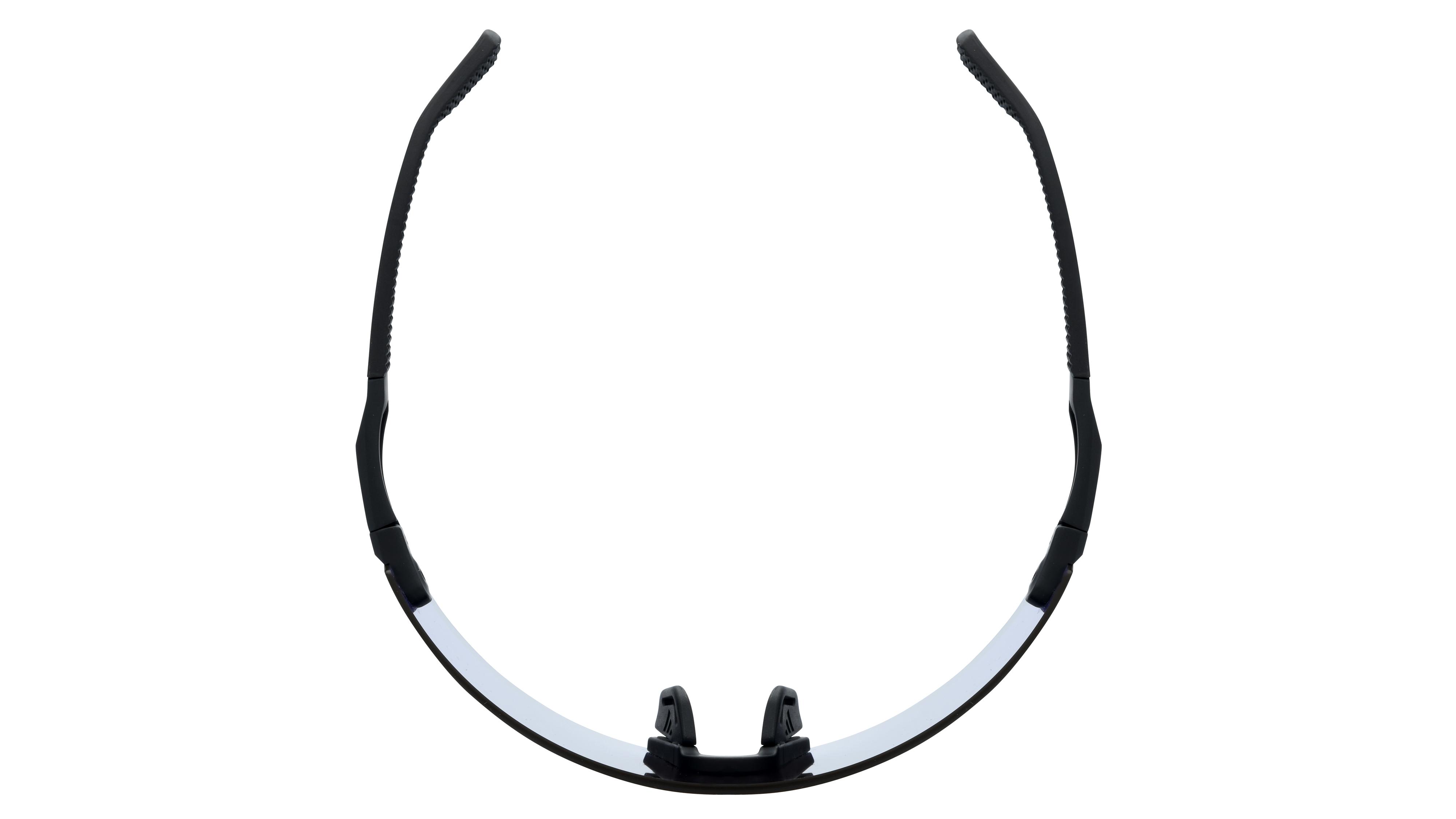 Lunettes de soleil Adidas Mixte Noir Rectangle SP0090 Dessus