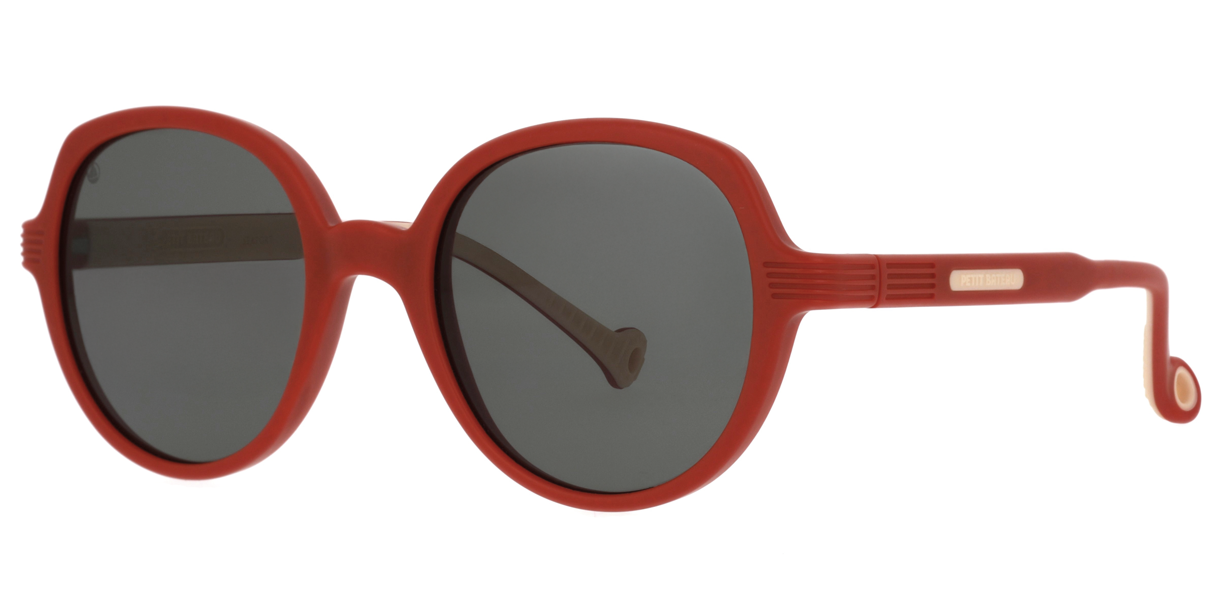 Lunettes de soleil Petit Bateau Enfant Rouge Papillon Honfleur Gauche