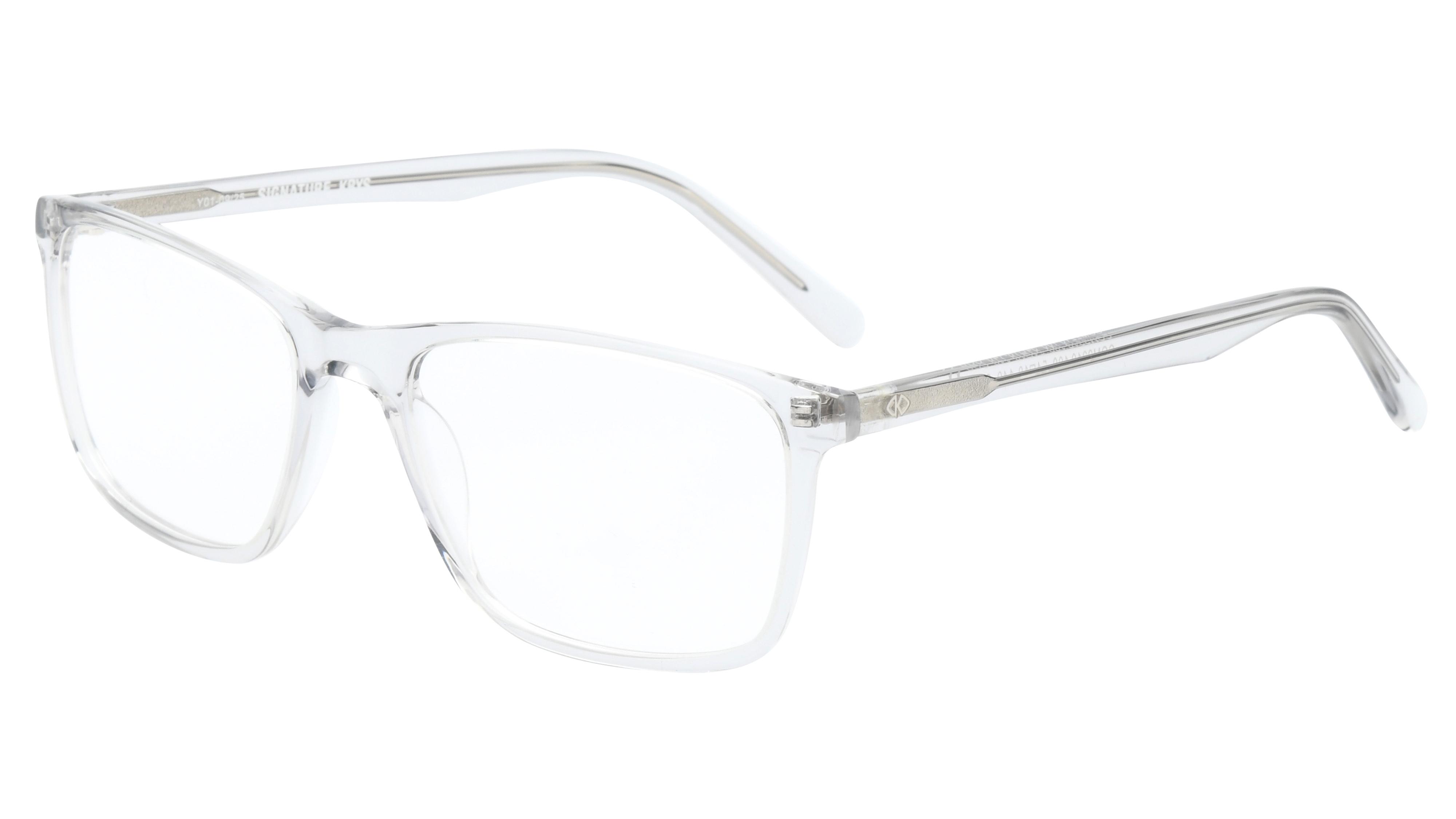 Lunettes de vue Signature Krys Homme Gris Rectangle Com2201 Trois-Quart