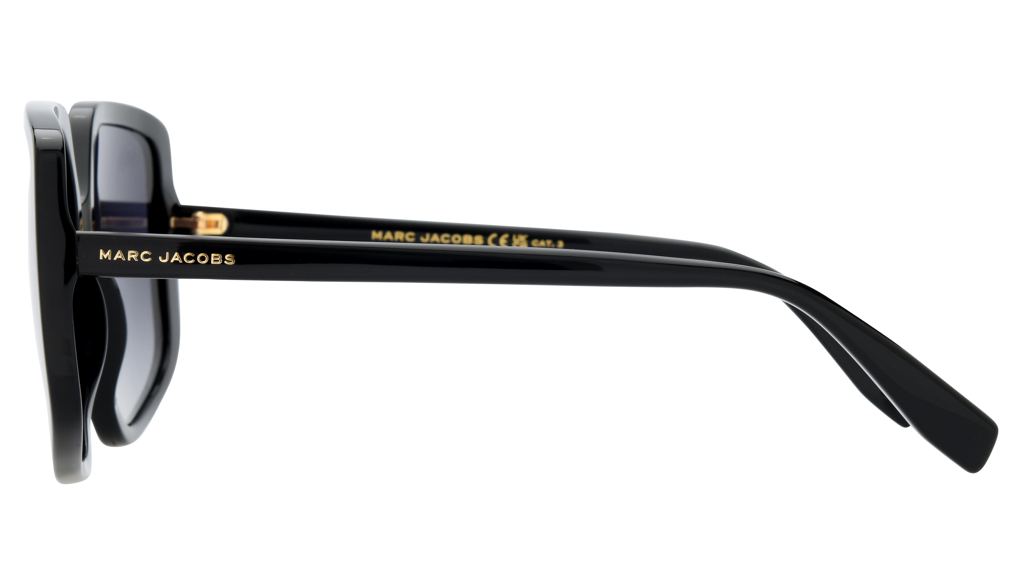 Lunettes de soleil Marc Jacobs Femme Noir Carré Mj1128/S Gauche