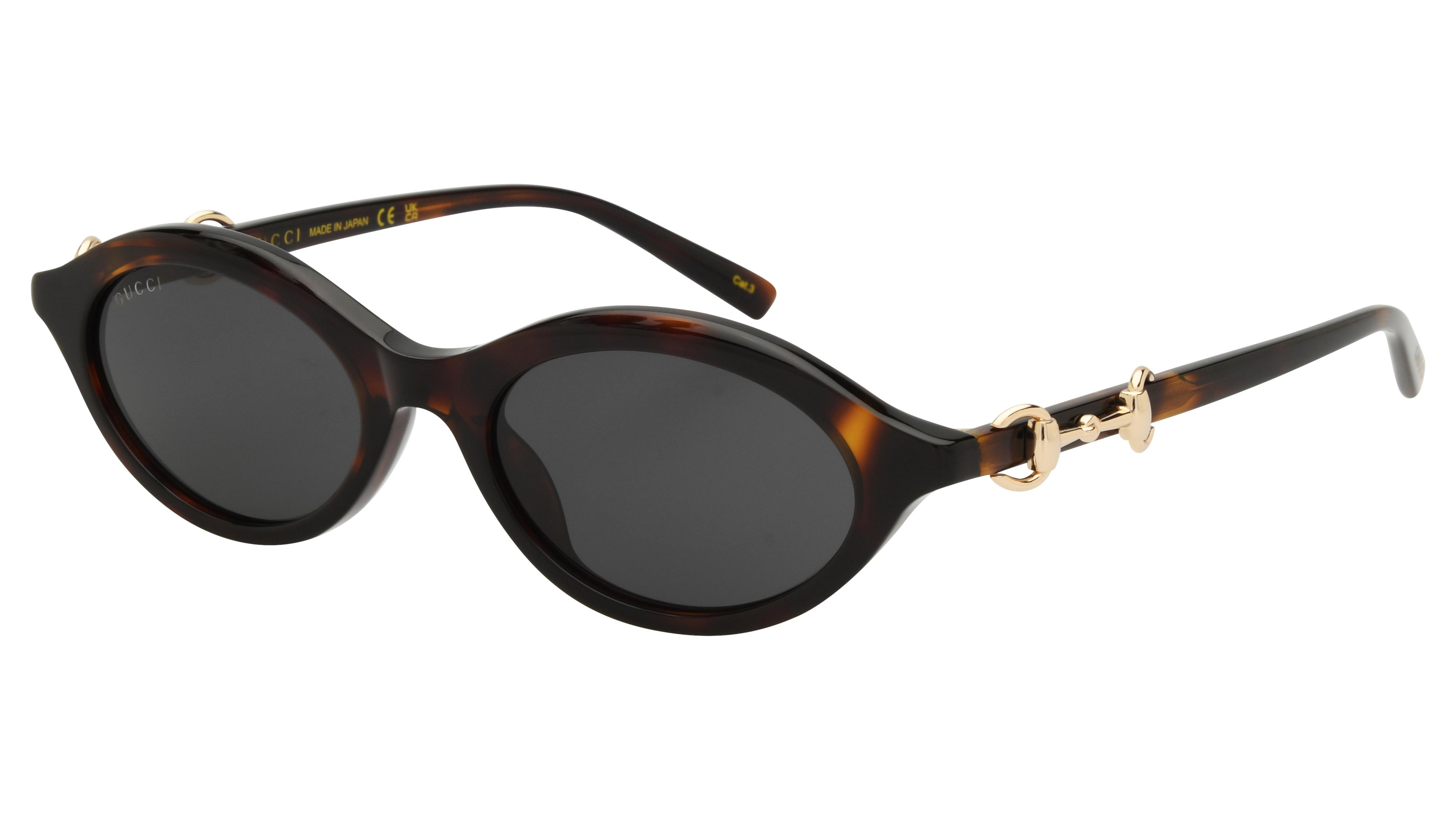 Lunettes de soleil Gucci Femme Écaille Ovale Gg2215S Trois-Quart