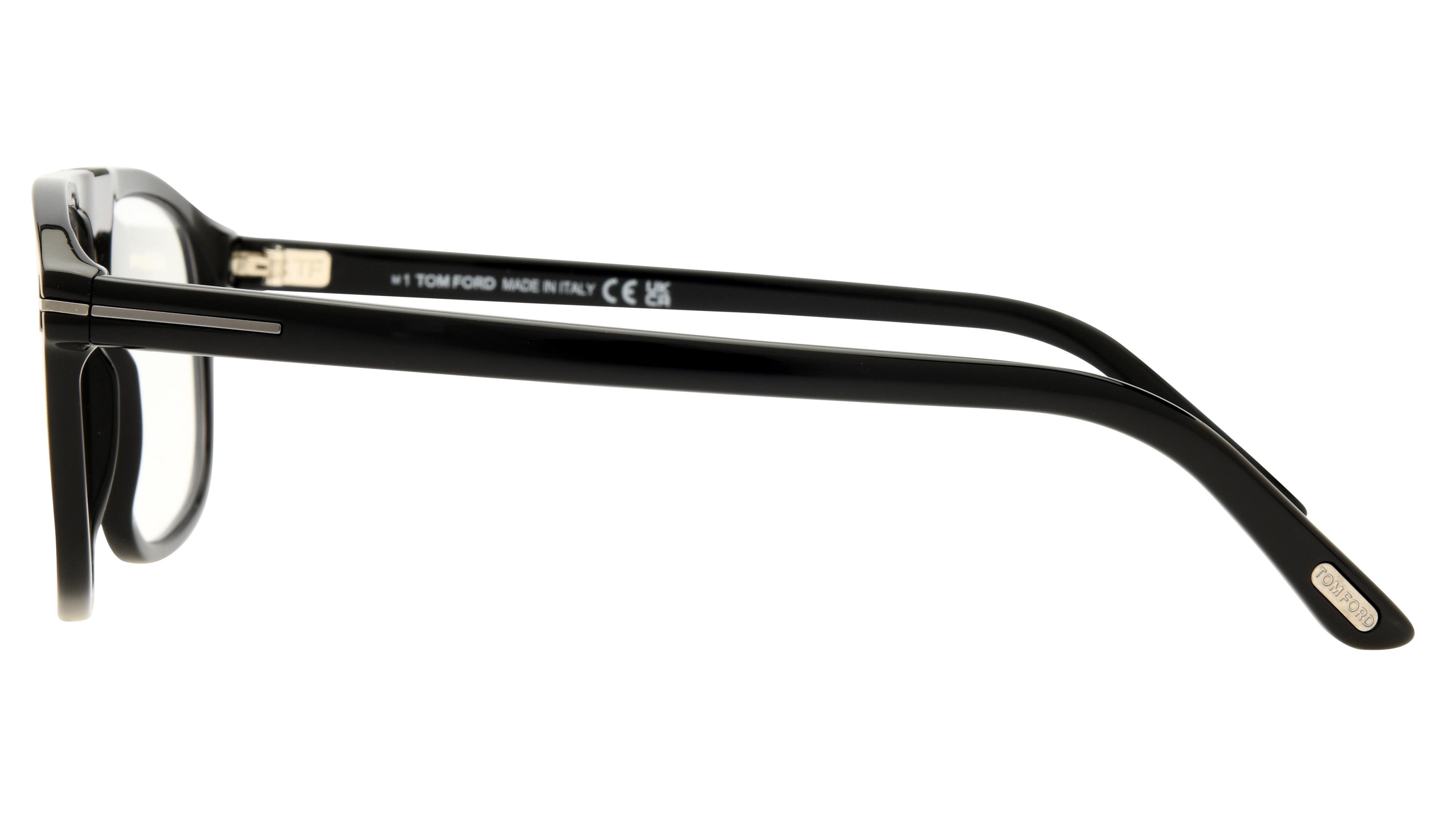 Lunettes de vue Tom Ford Femme Noir Aviateur Tf5901-B-N Gauche