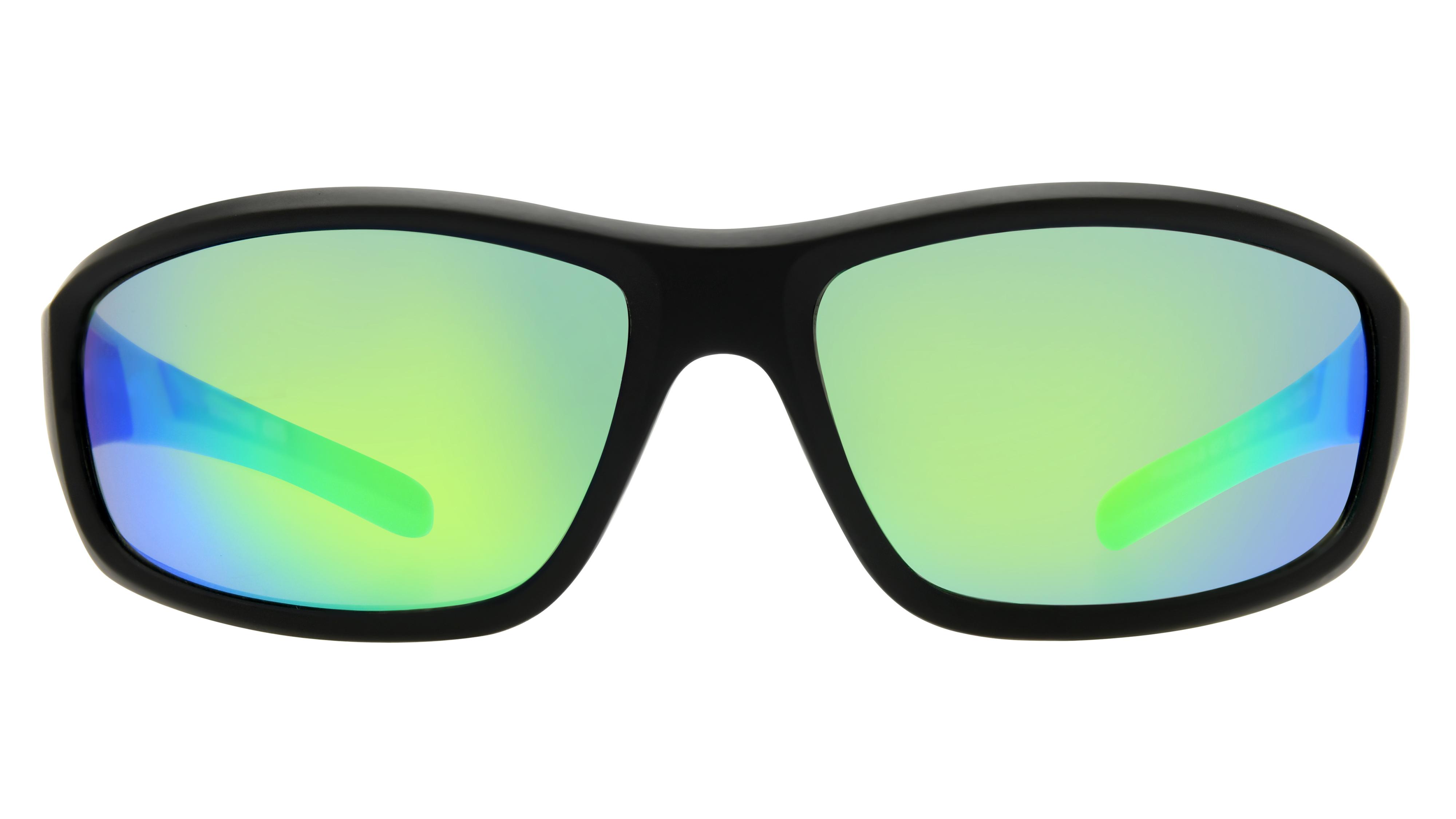 Lunettes de soleil Signature Krys Homme Noir Rectangle Ske2515-B Face