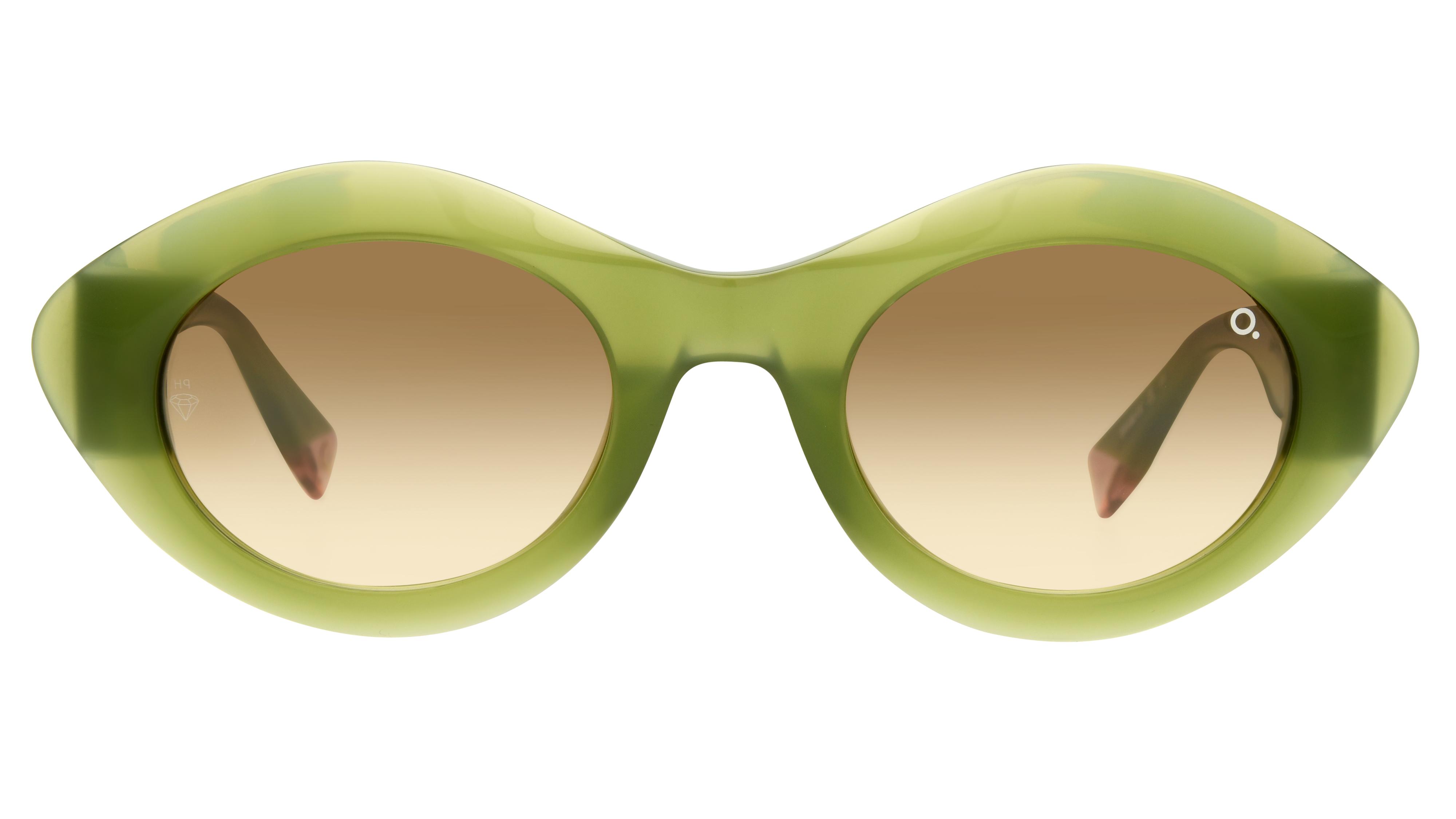 Lunettes de soleil Etnia Barcelona Femme Vert Ovale Ampat Face