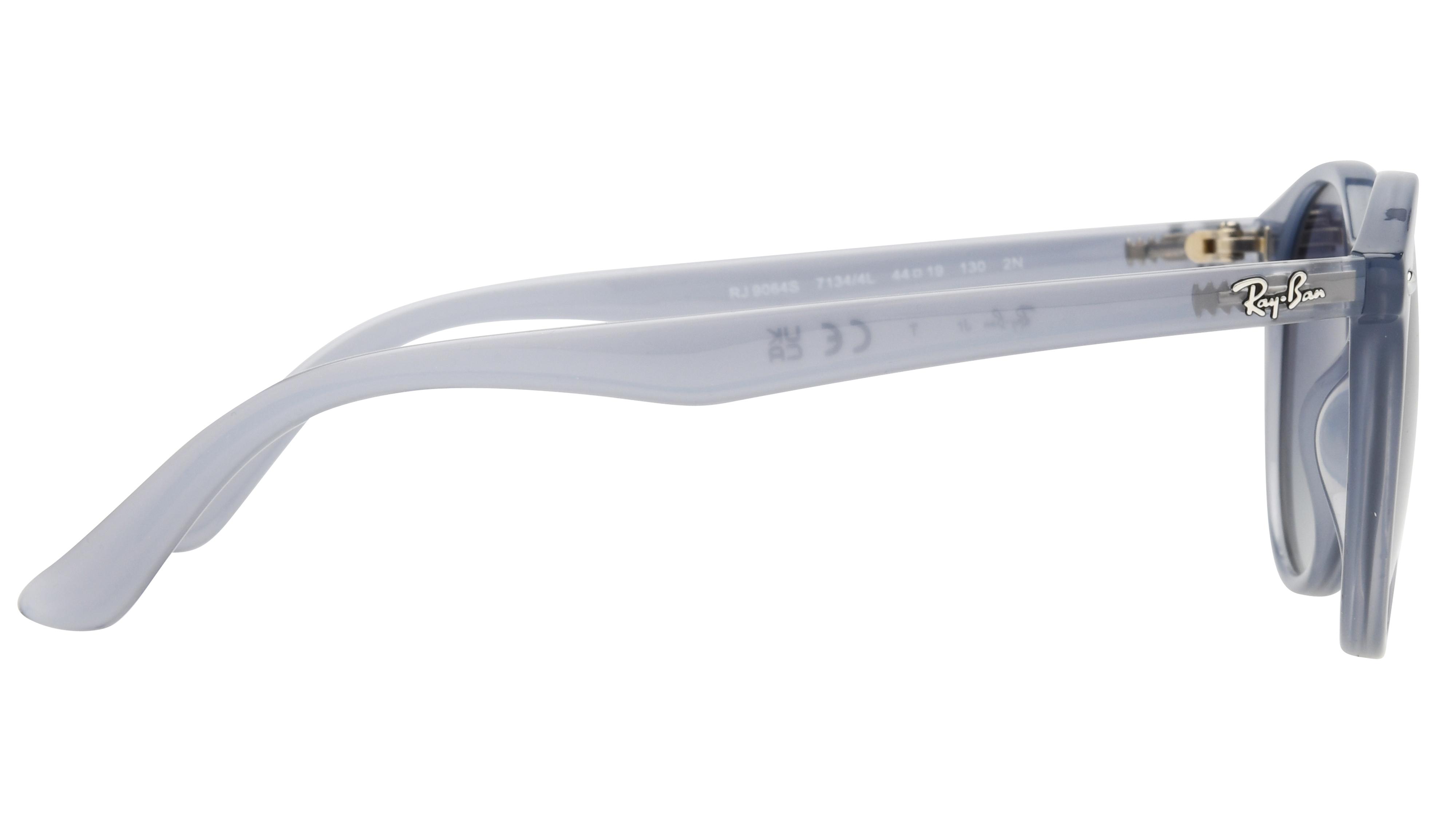 Lunettes de soleil Ray-Ban Mixte Bleu Pantos Rj9064S Droite