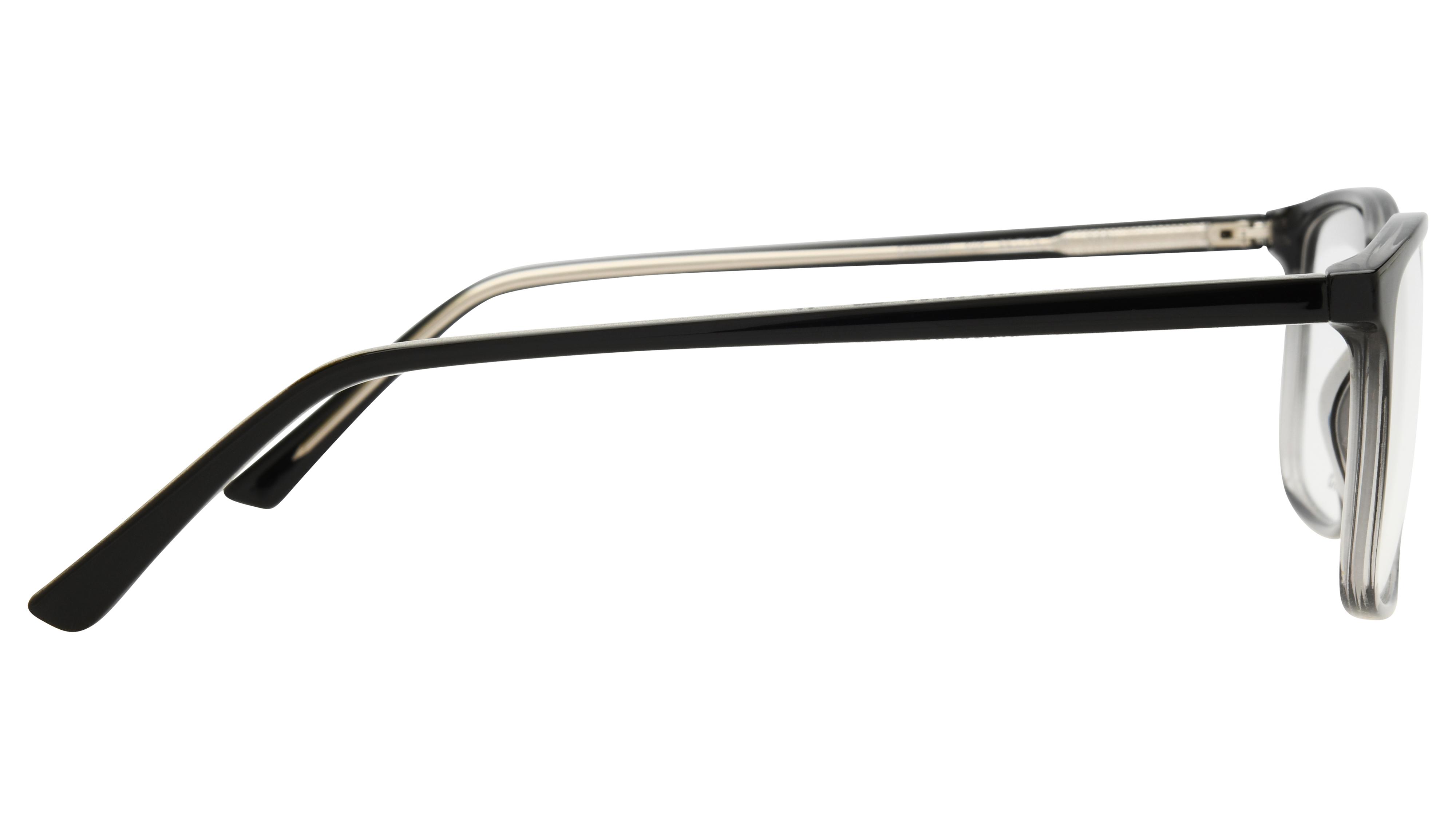 Lunettes de vue Krys Origine Homme Noir Rectangle Ess2603 Droite