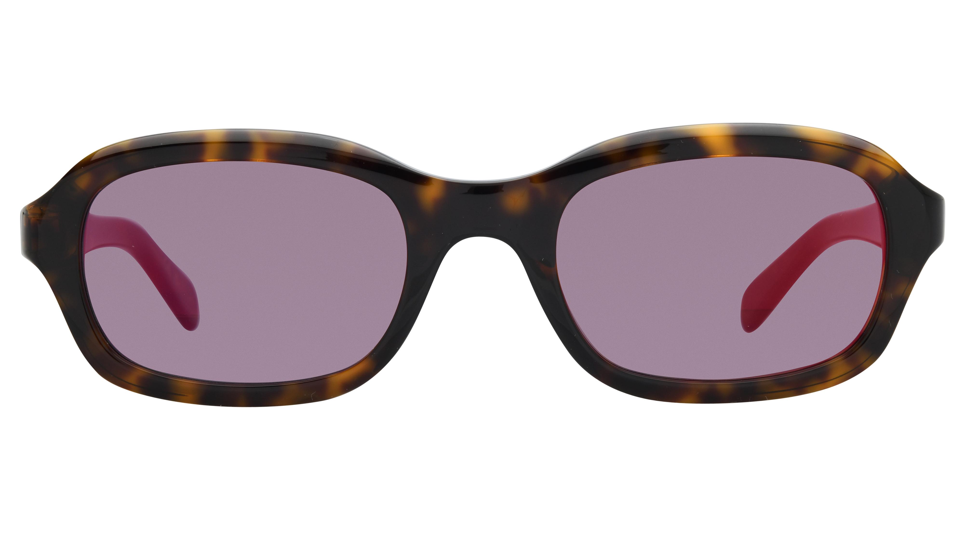 Lunettes de soleil Valentino Femme Écaille Rectangle Vg0010S Face