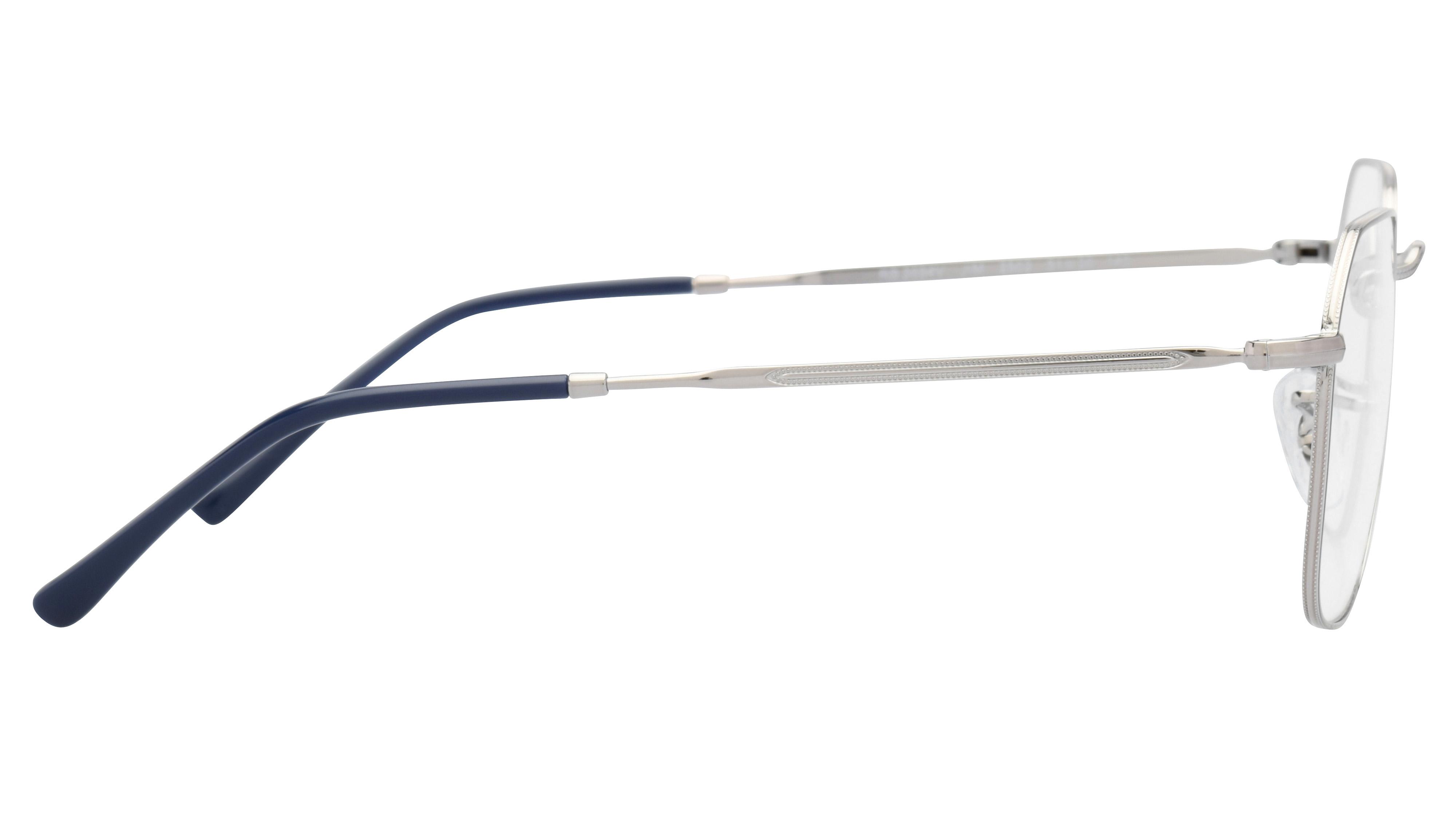 Lunettes de vue Ray-Ban Mixte Argent Carré Rx3694V Droite