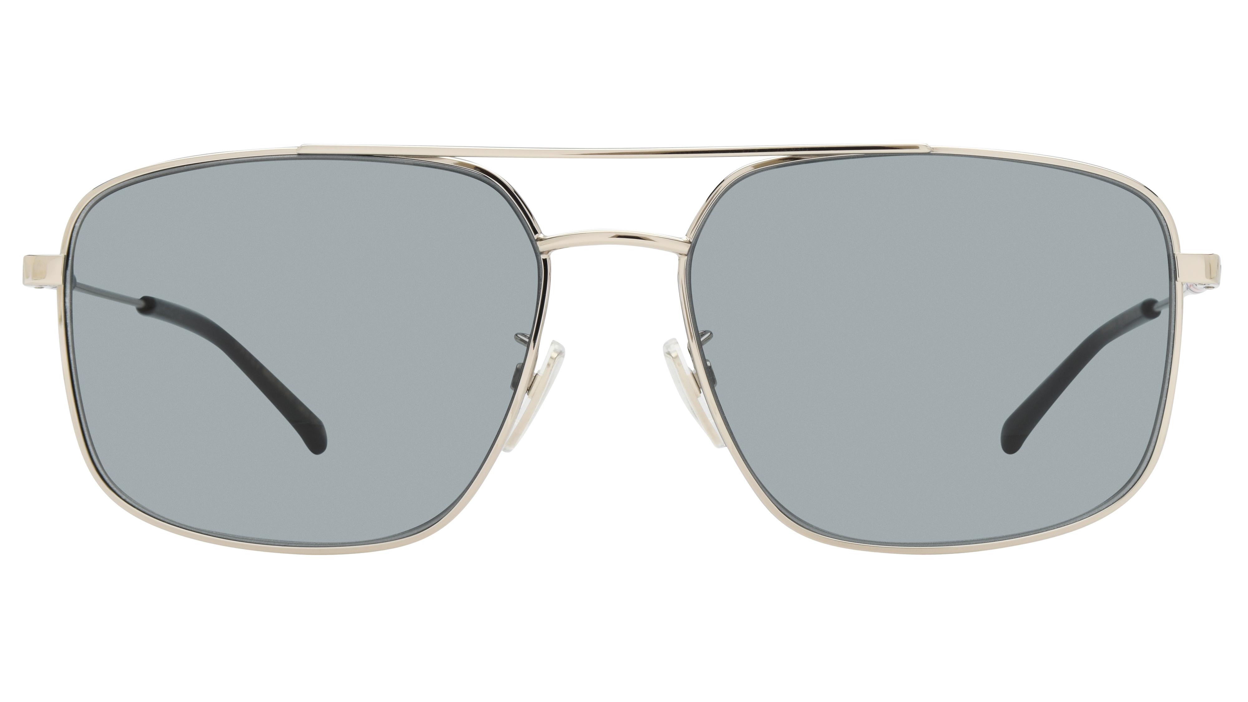 Lunettes de soleil Gucci Homme Argent Aviateur Gg2096Sa Face