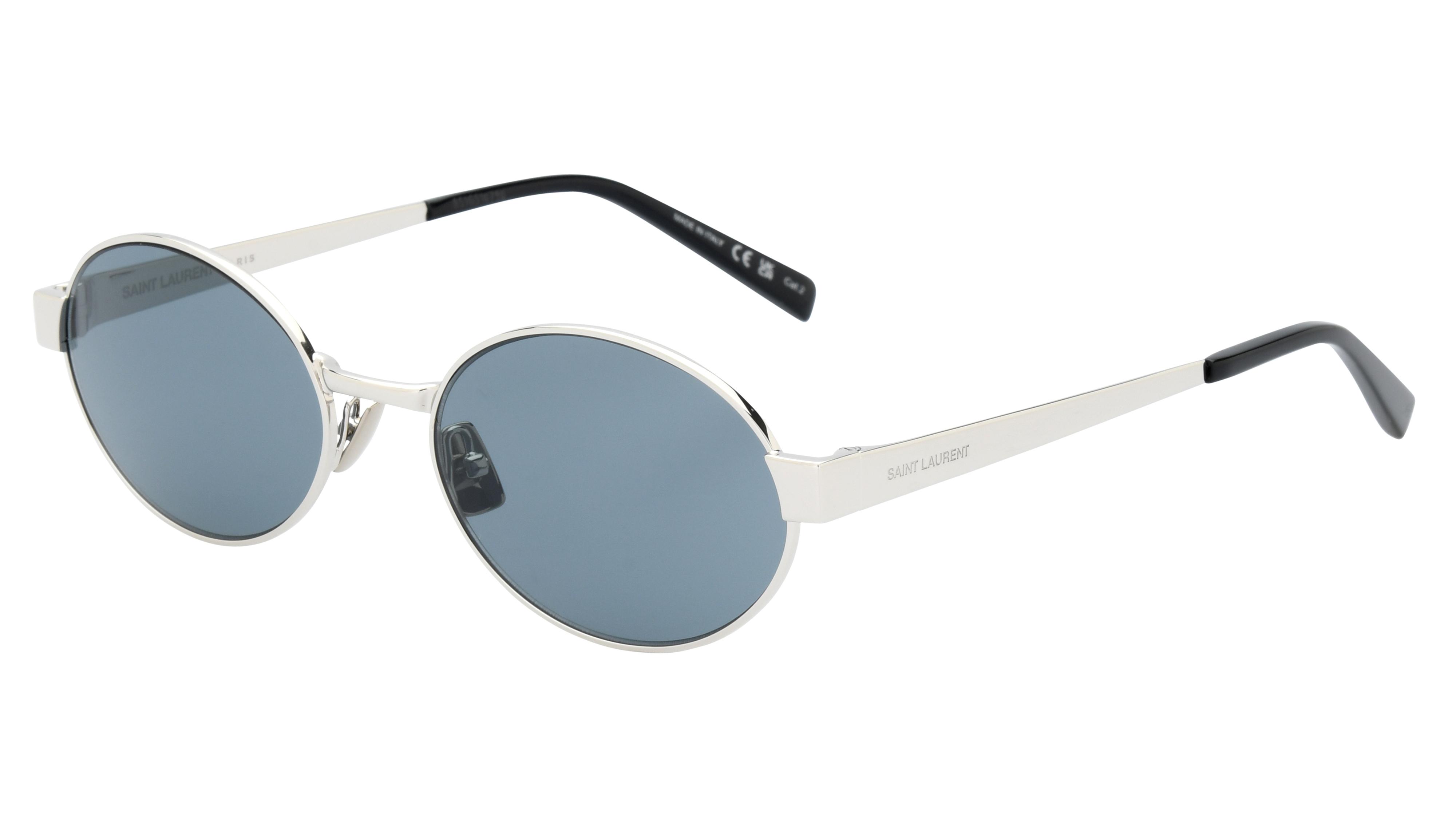 Lunettes de soleil Saint Laurent Femme Argent Pantos Sl692 Trois-Quart