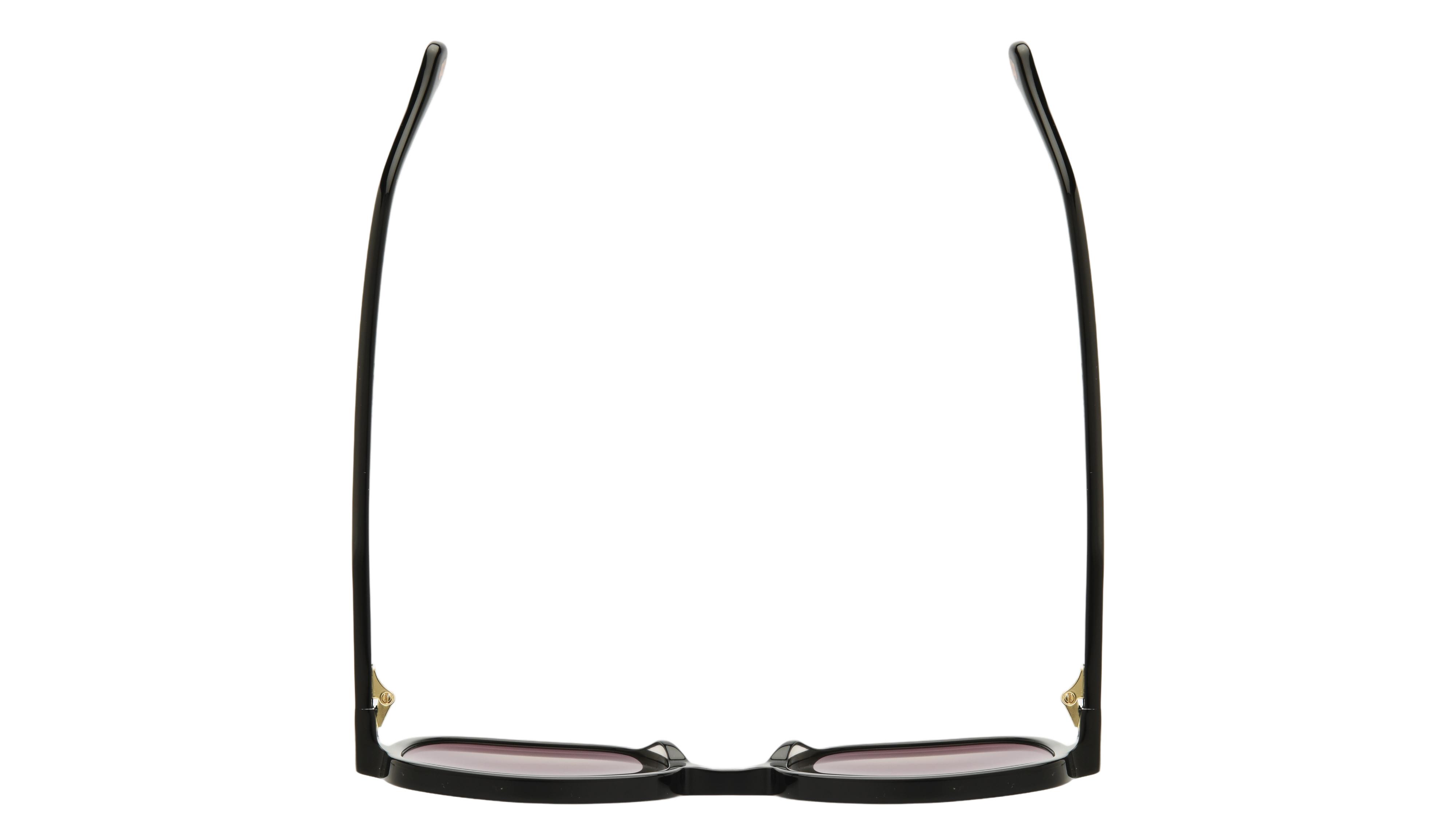 Lunettes de soleil ba&sh Femme Noir Carré LUIGIA Dessus