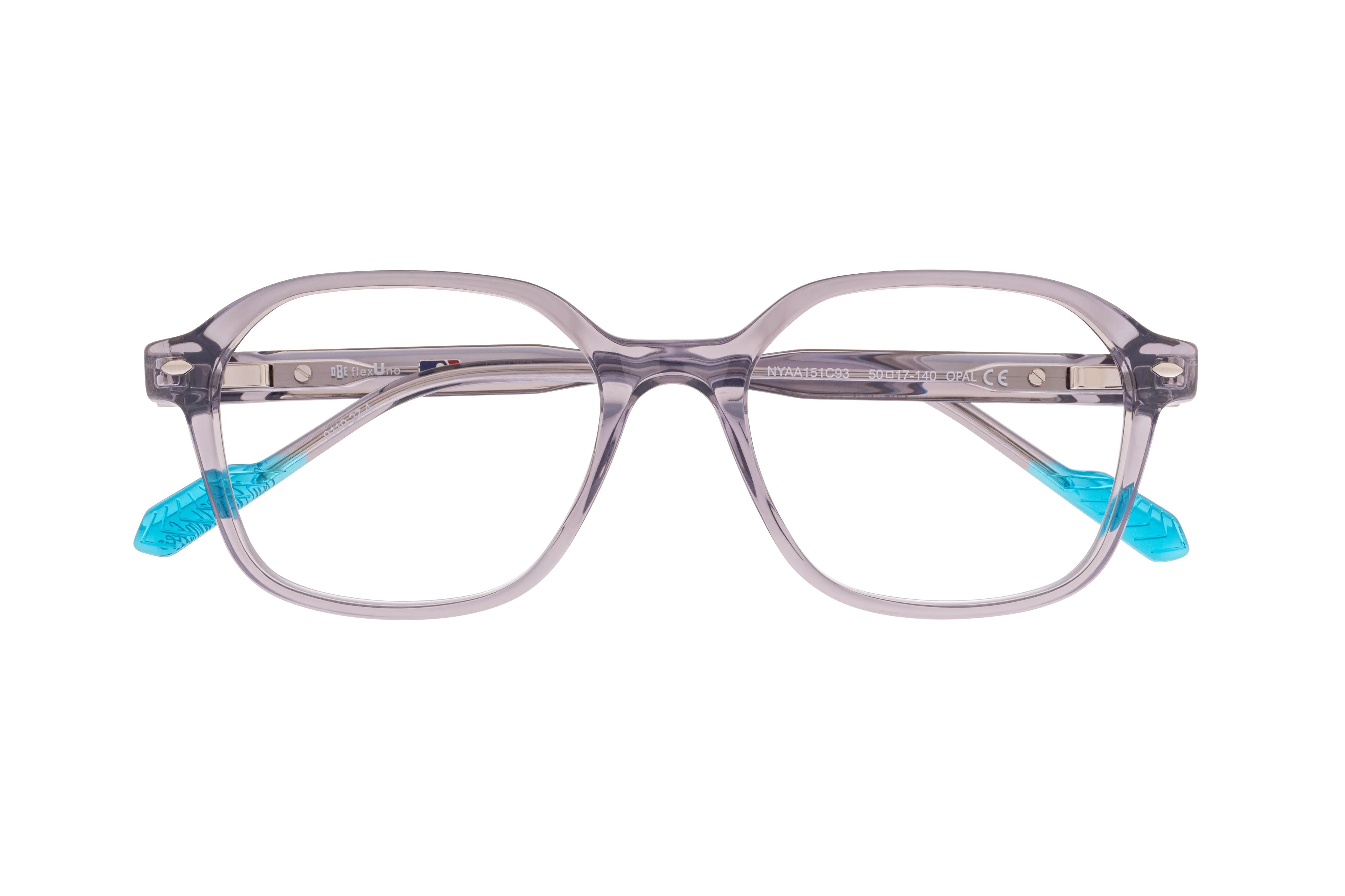 Lunettes de vue New York Yankees  Gris Wayfarer NYAA151C93 Face