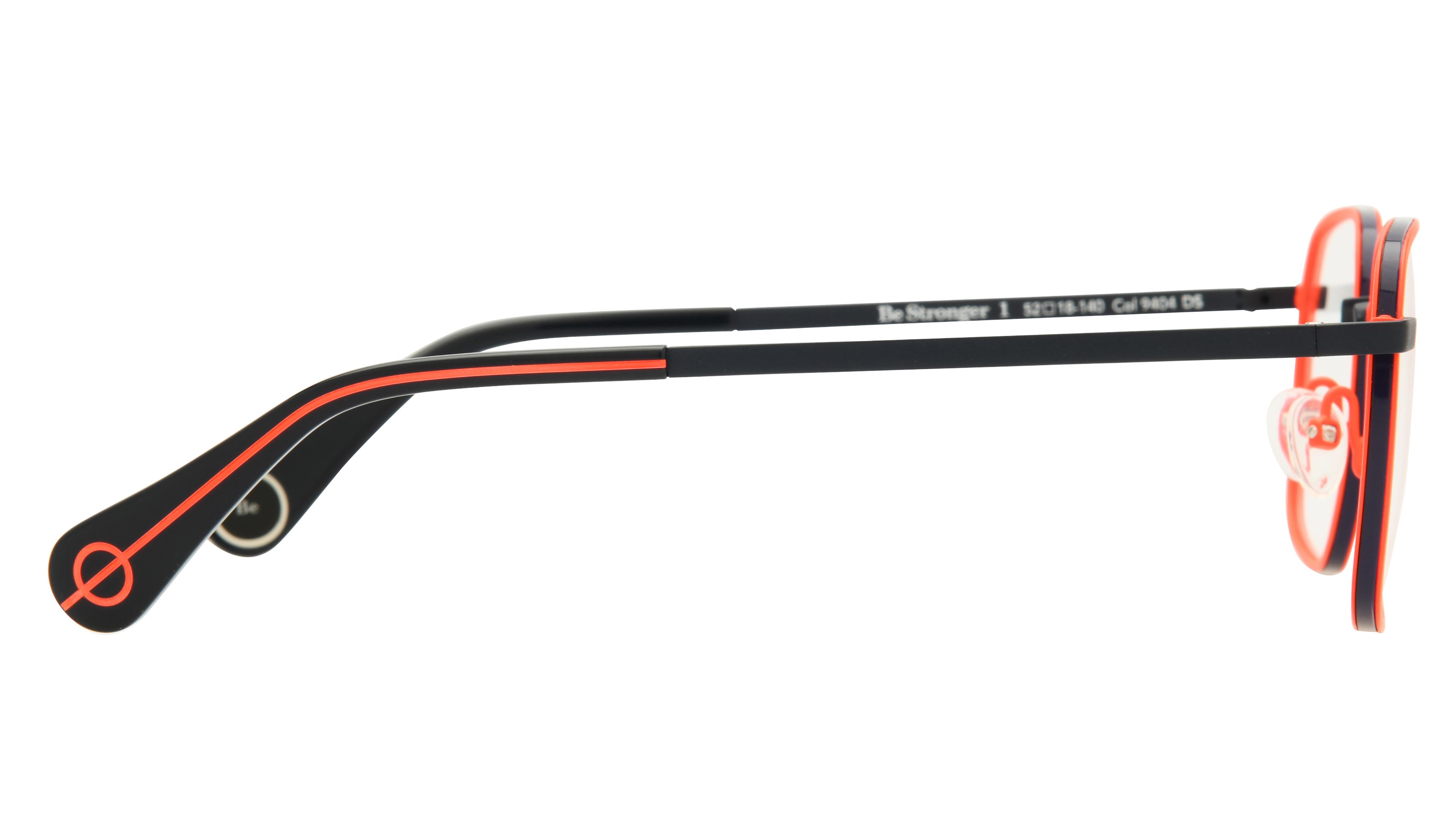 Lunettes de vue WOOW Homme Rouge Rectangle BESTRONGER Droite