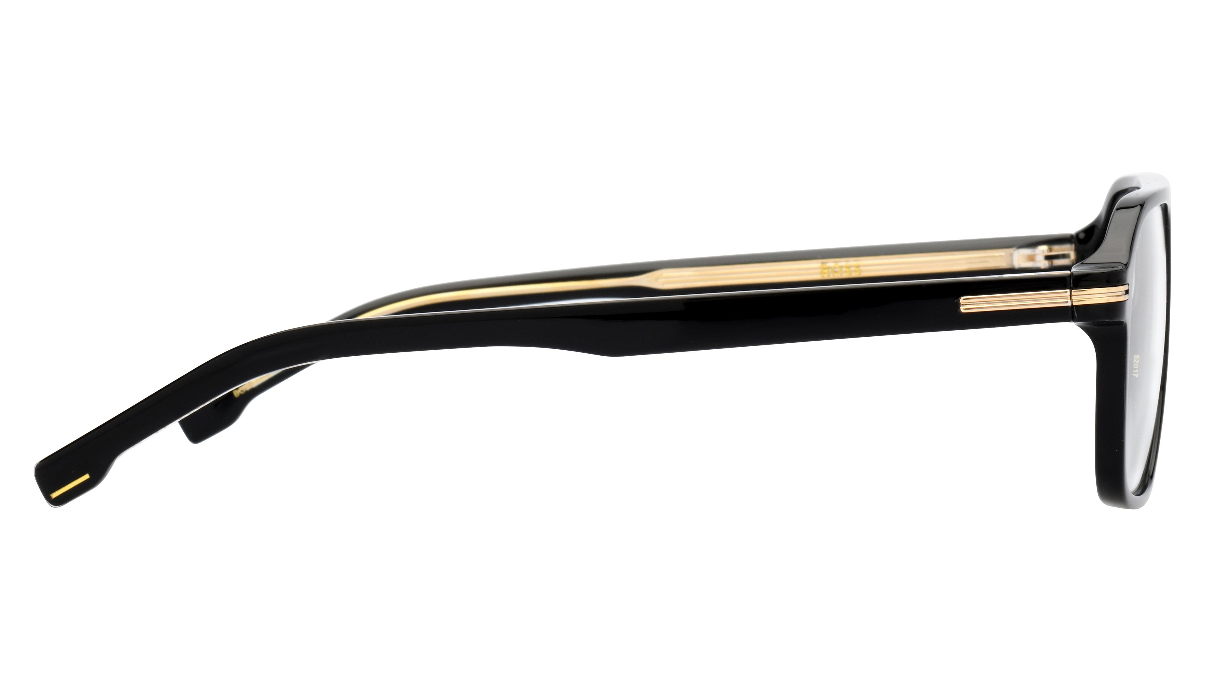 Lunettes de vue Boss Homme Noir Rectangle Boss1510 Droite